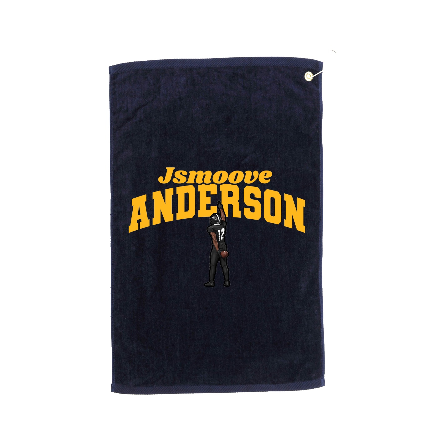 Golf Towel — Signature Arch in Navy