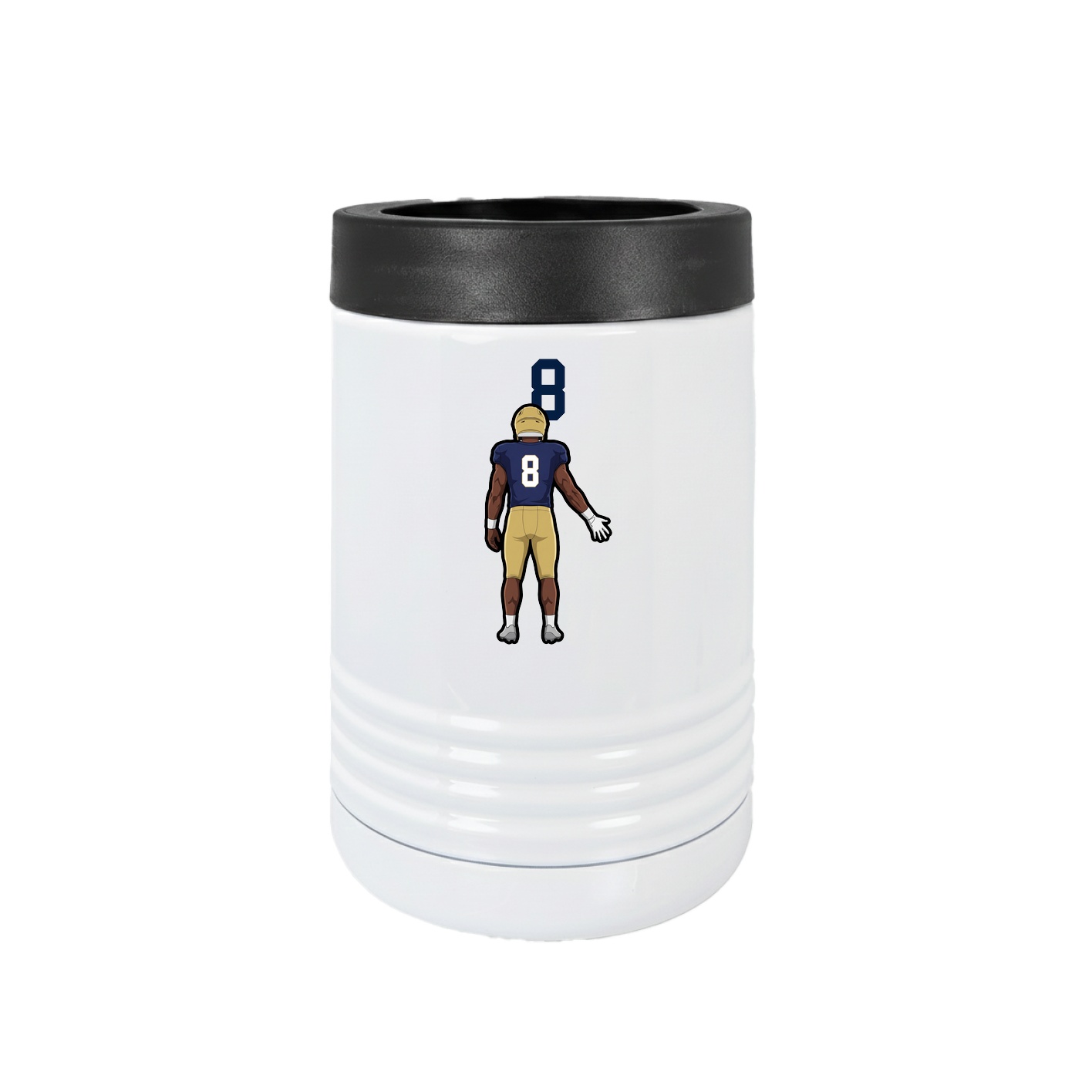Beverage Holder — Number Top in White