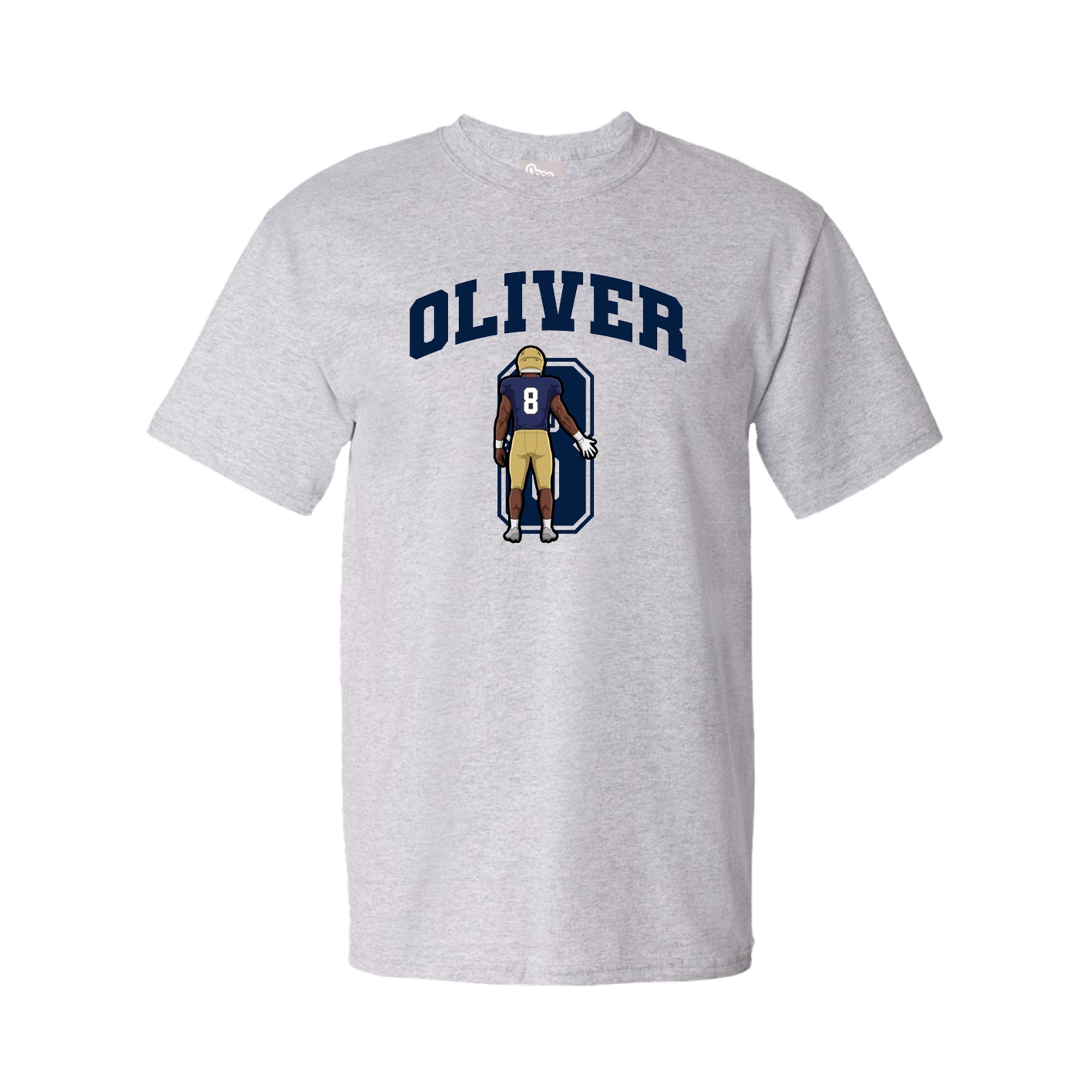 Tee — Number in Grey