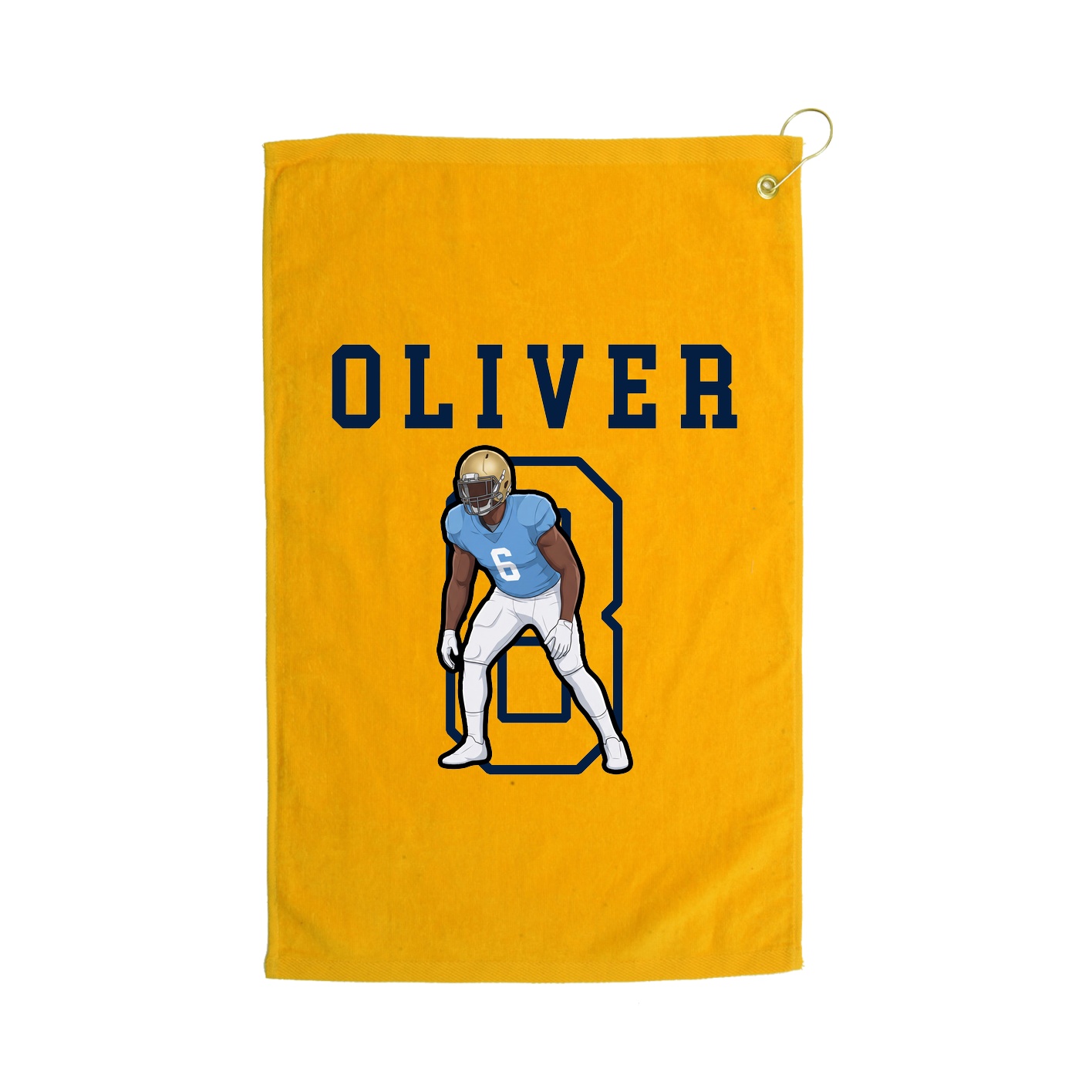 Golf Towel — Shirsey in Gold