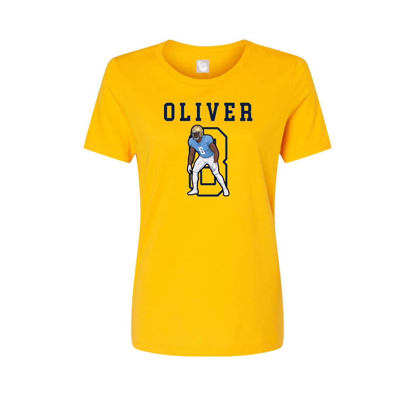 Fitted Women's Tee — Shirsey in Gold