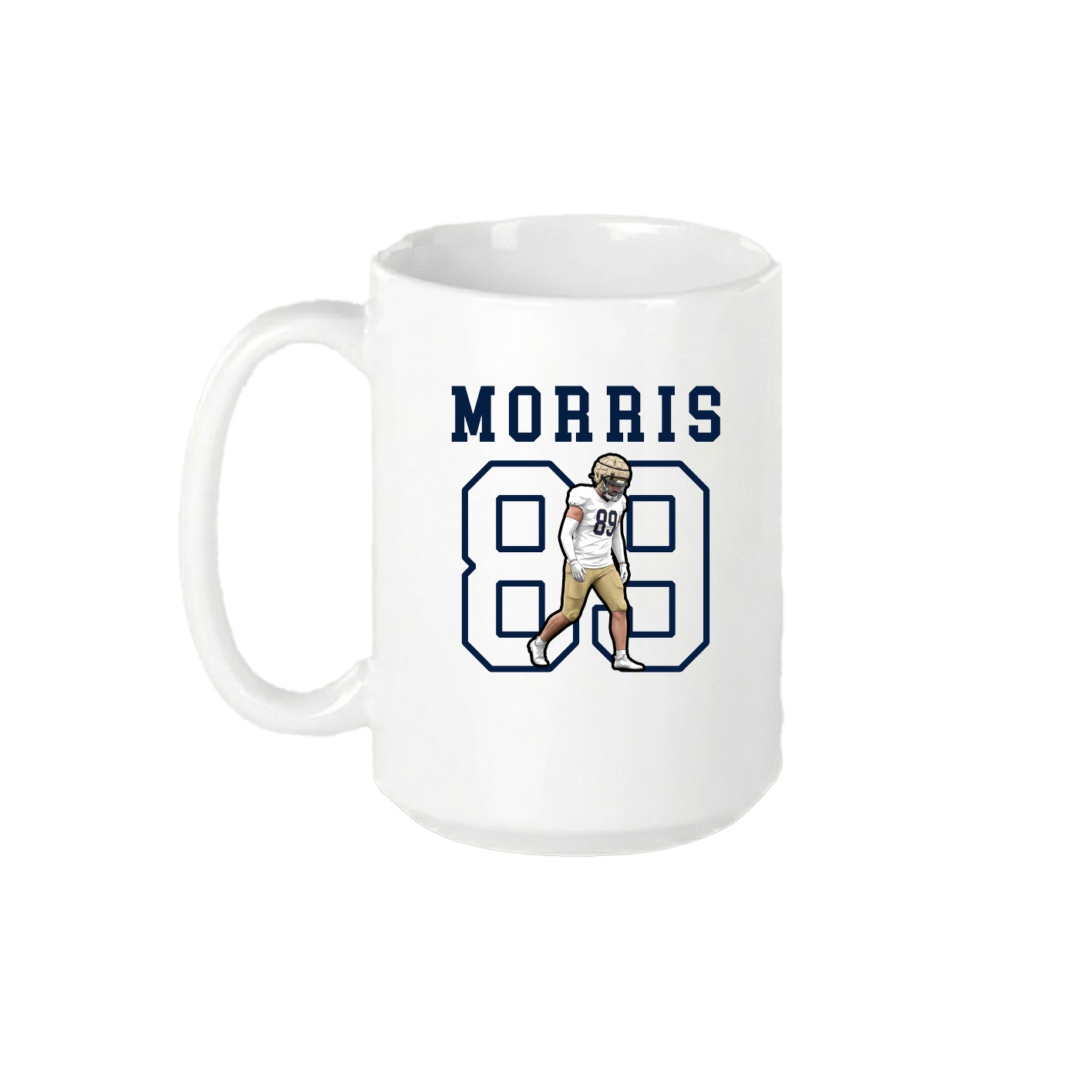 15oz Coffee Mug — Shirsey in White