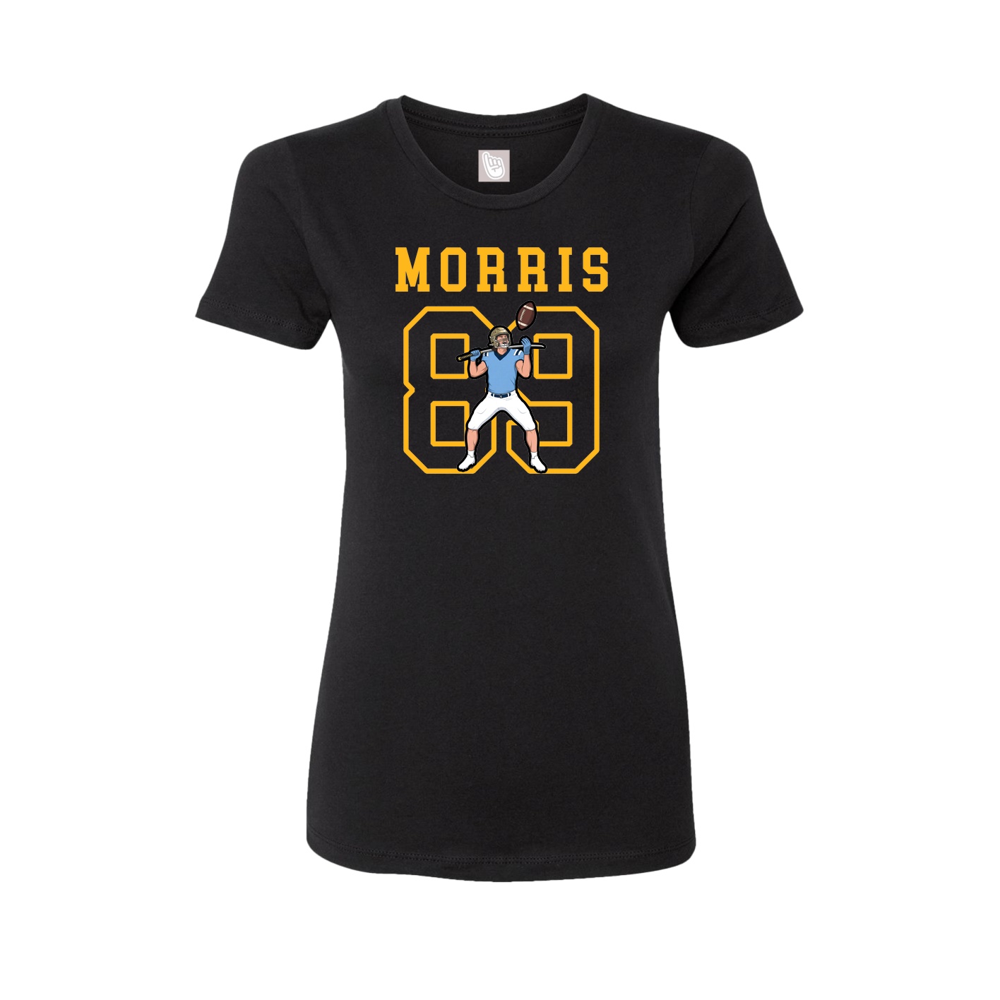 Fitted Women's Tee — Shirsey in Black