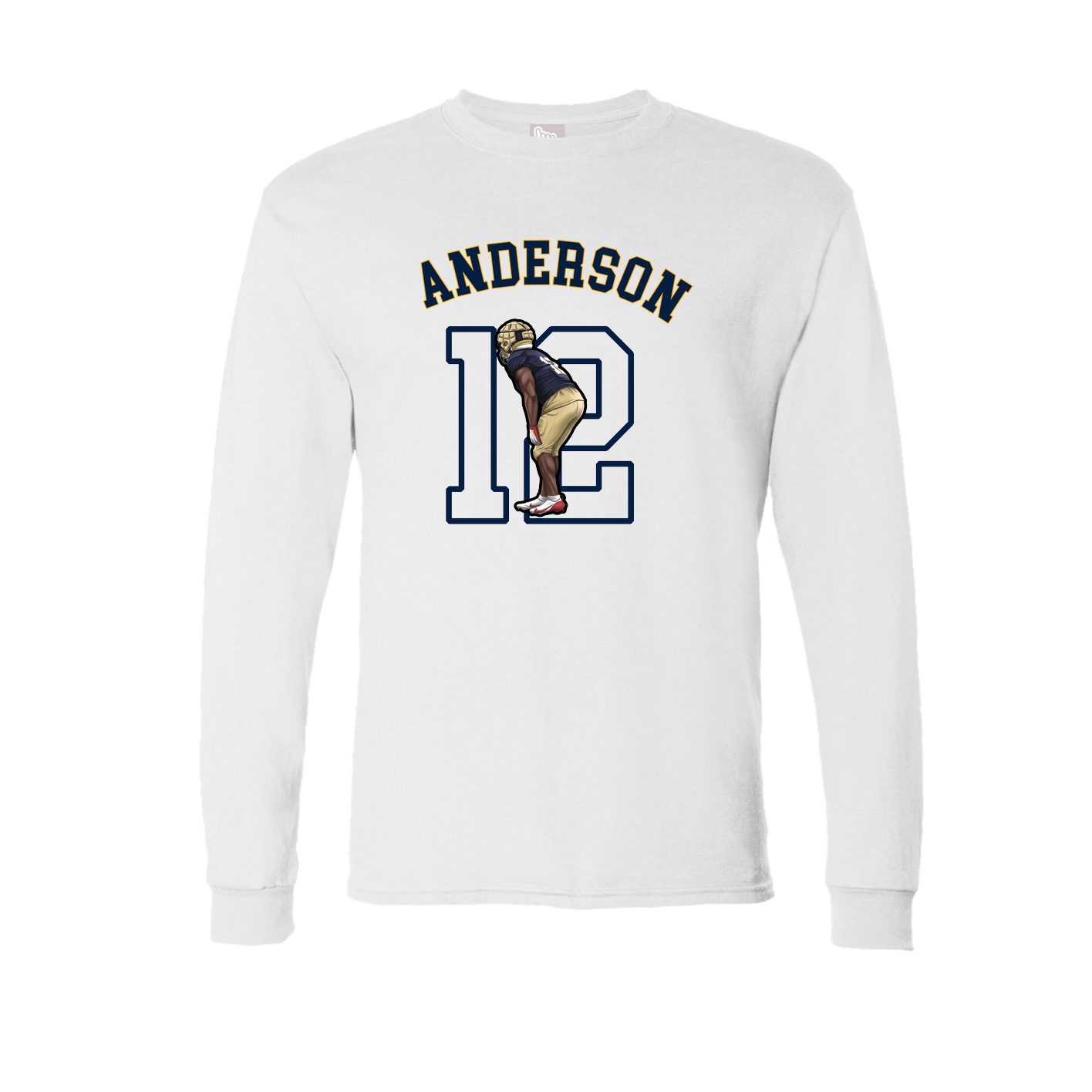 Long Sleeve Tee — Shirsey Arch in White