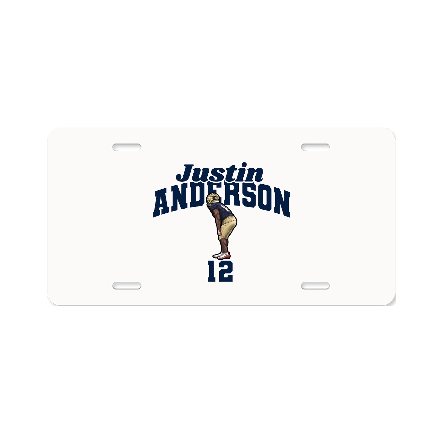 License Plate — Signature Arch in Classic