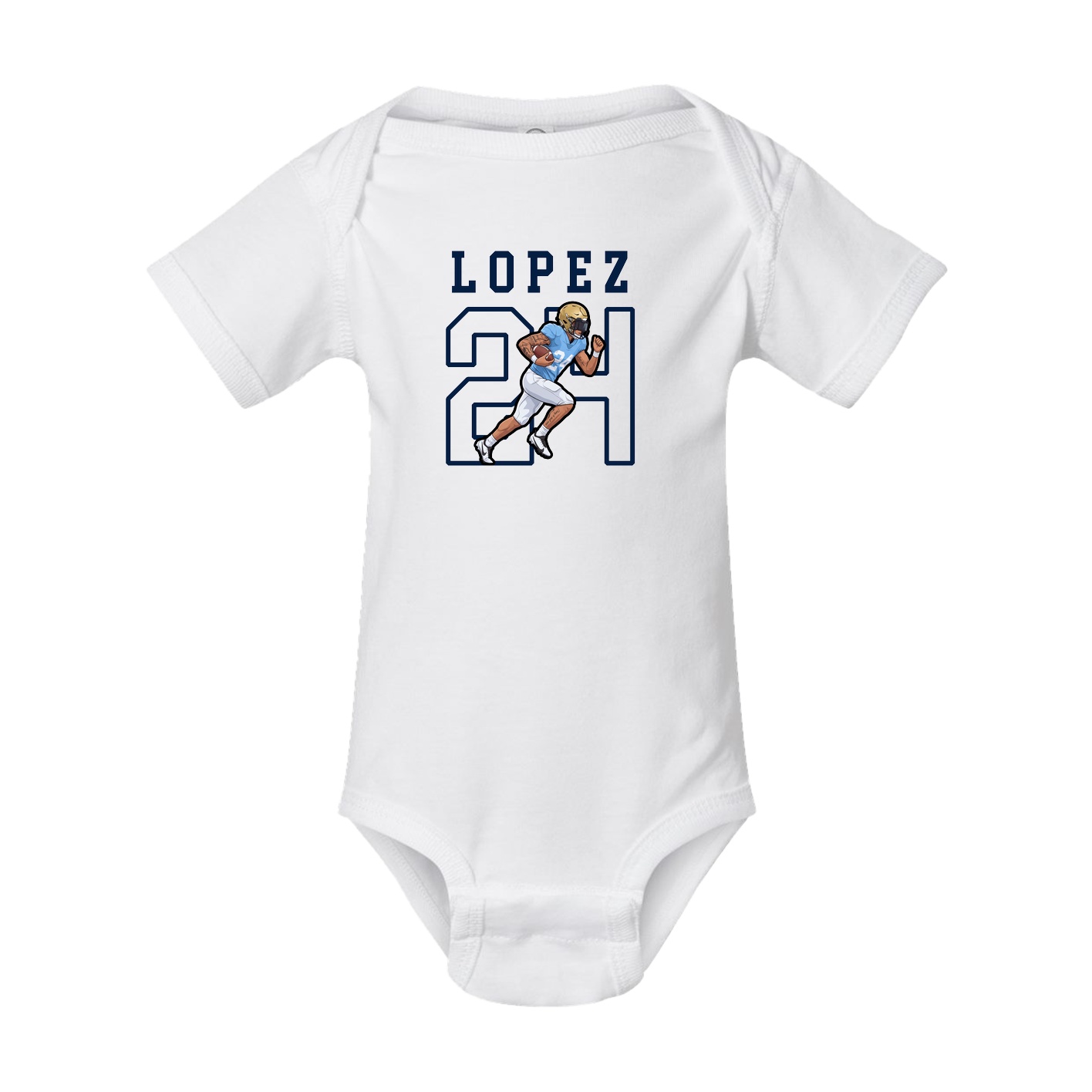 Baby Onesie — Shirsey in White