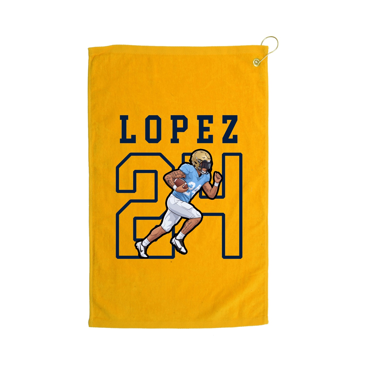 Golf Towel — Shirsey in Gold