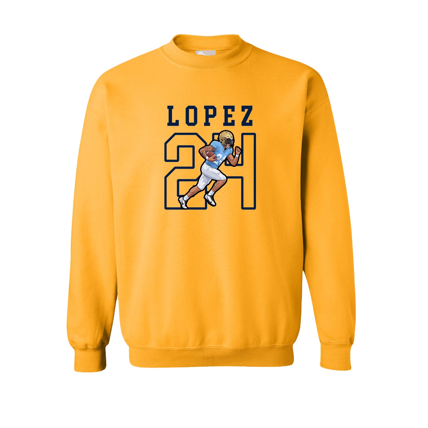 Fleece Crew — Shirsey in Gold