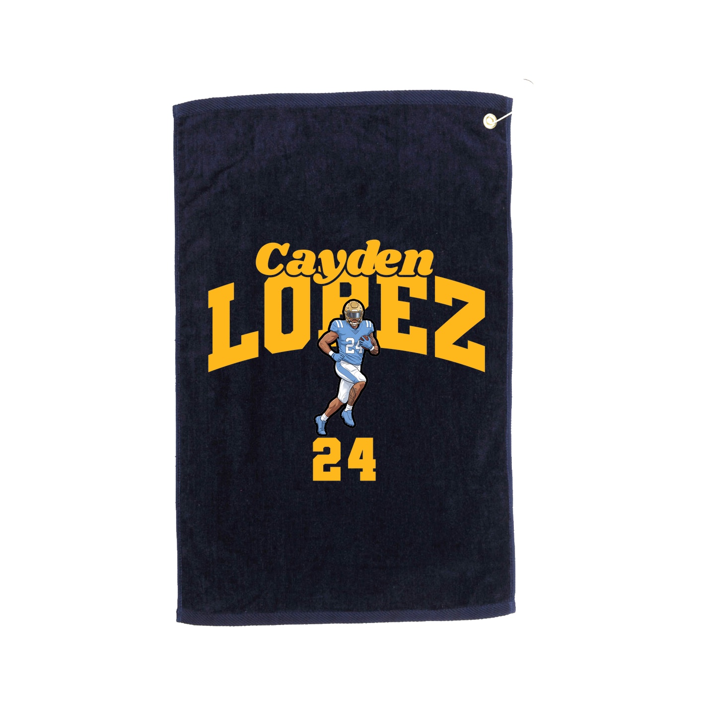 Golf Towel — Signature Arch in Navy