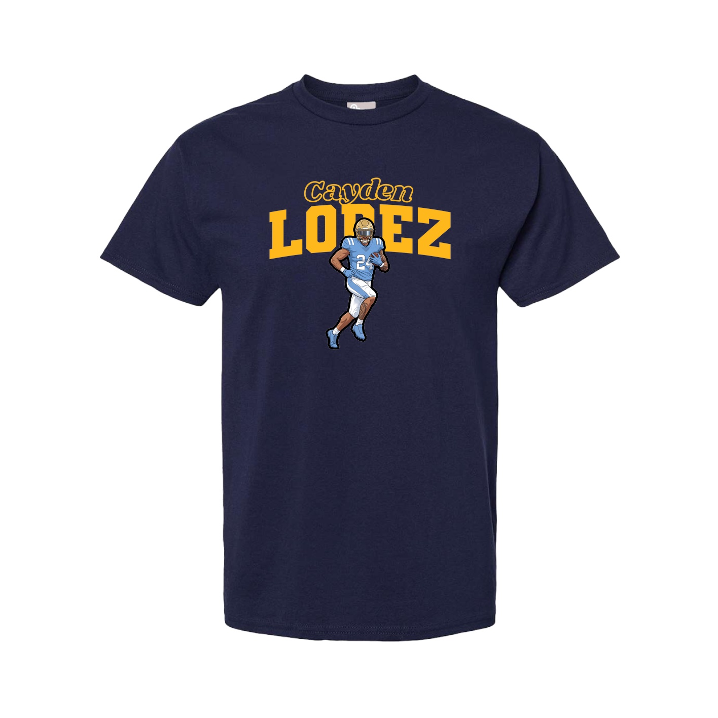 Tee — Name Arch in Navy