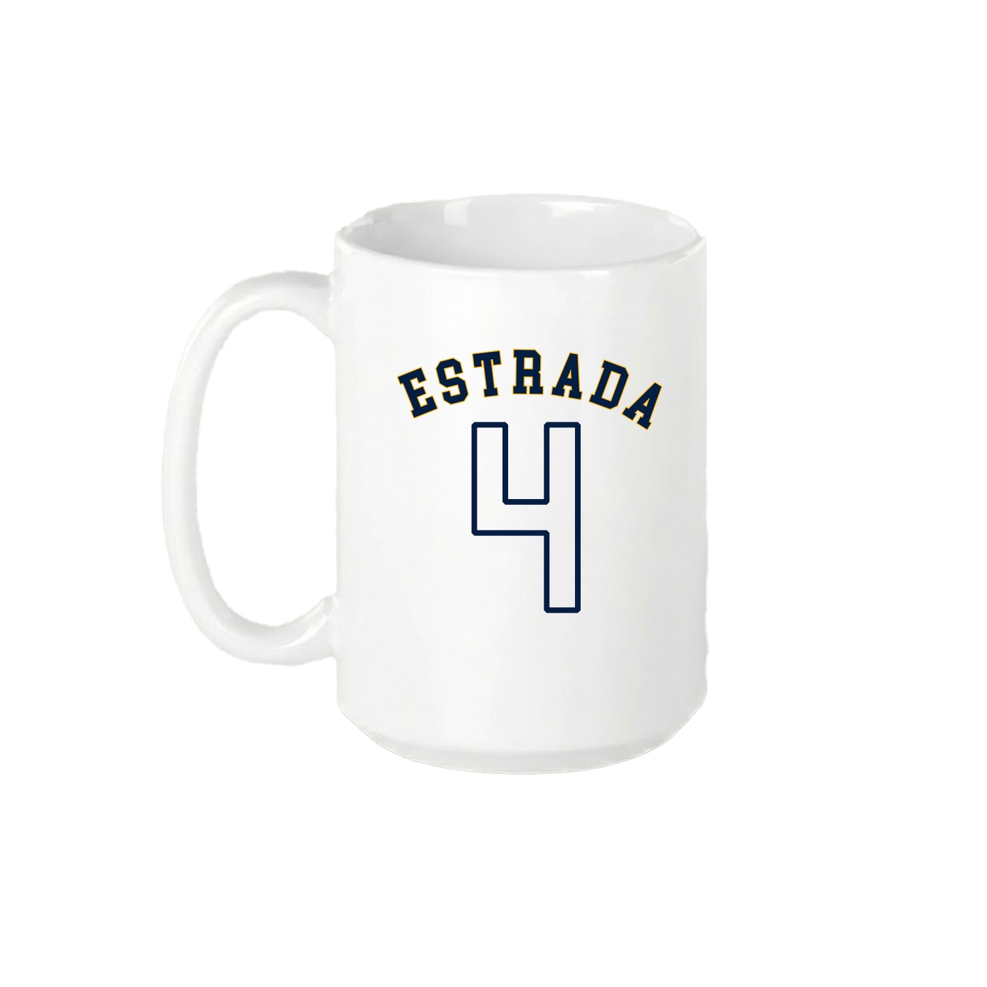 15oz Coffee Mug — Shirsey Arch in White