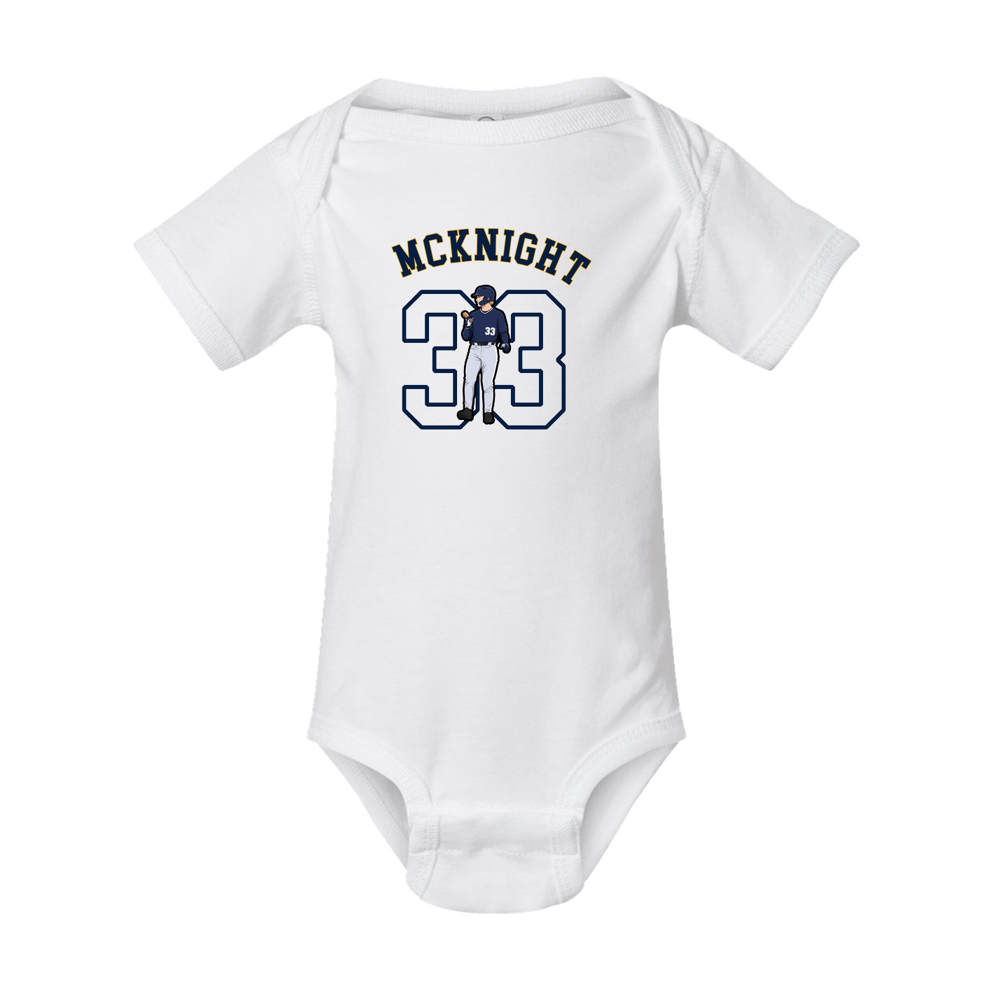 Baby Onesie — Shirsey Arch in White