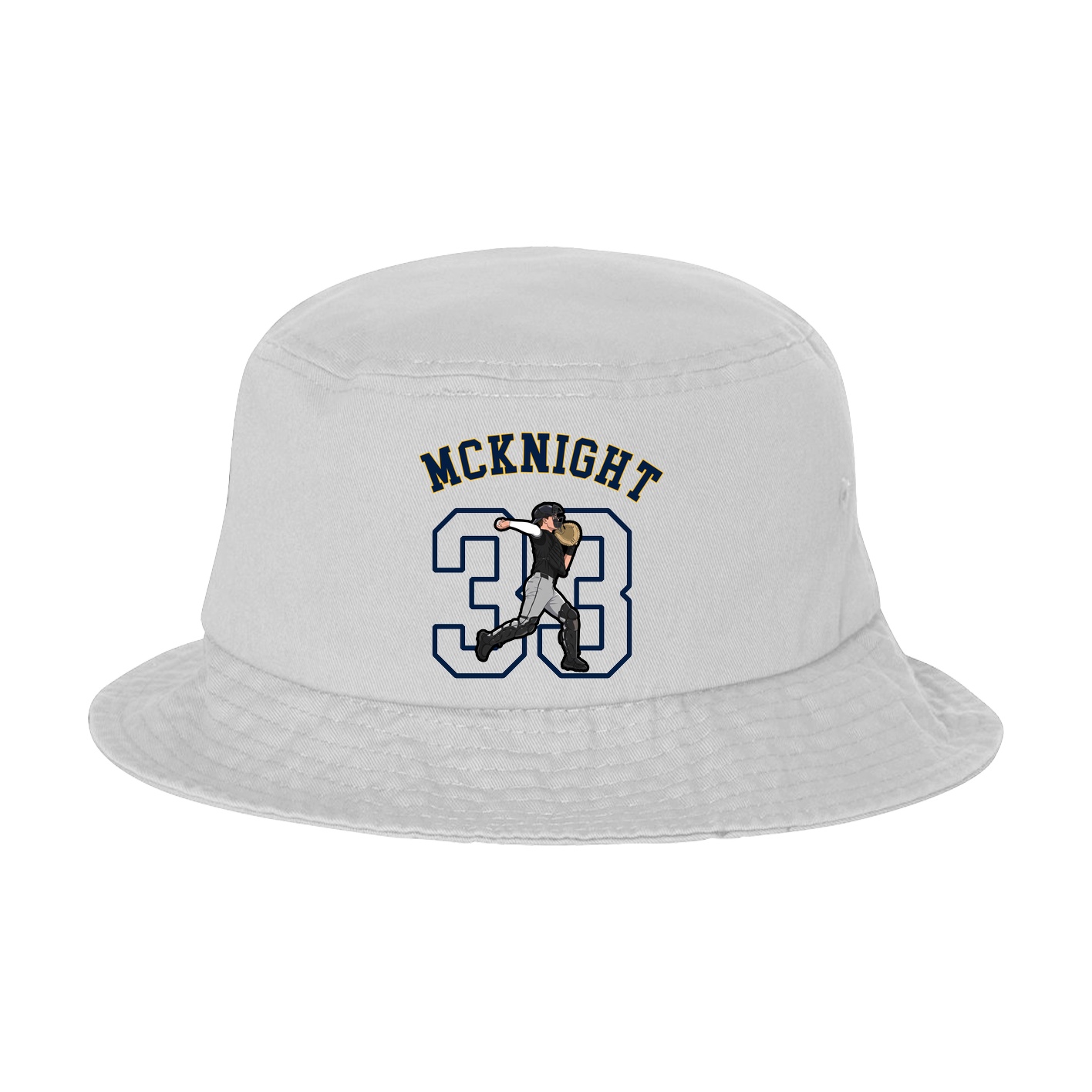 Bucket Cap — Shirsey Arch in White