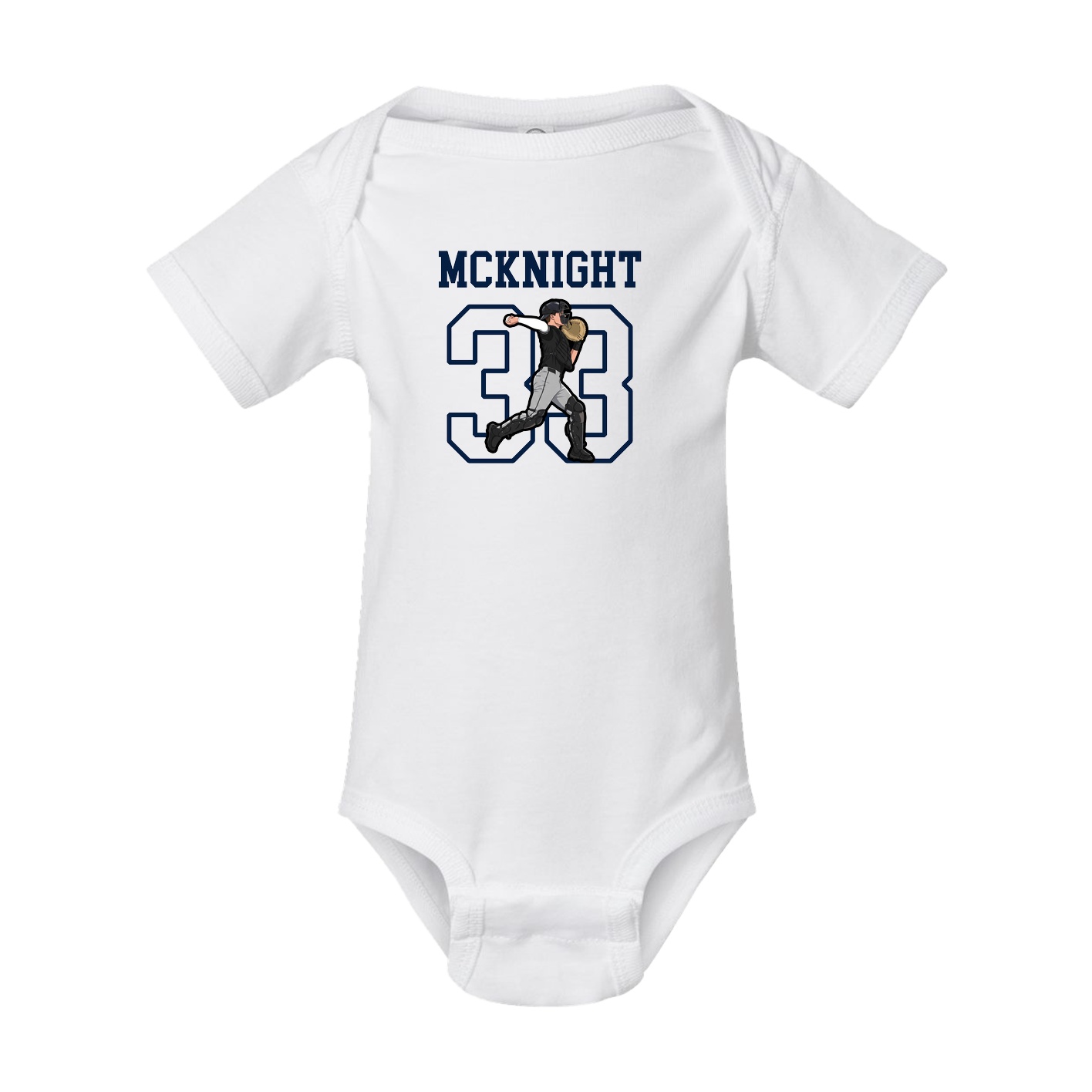 Baby Onesie — Shirsey in White