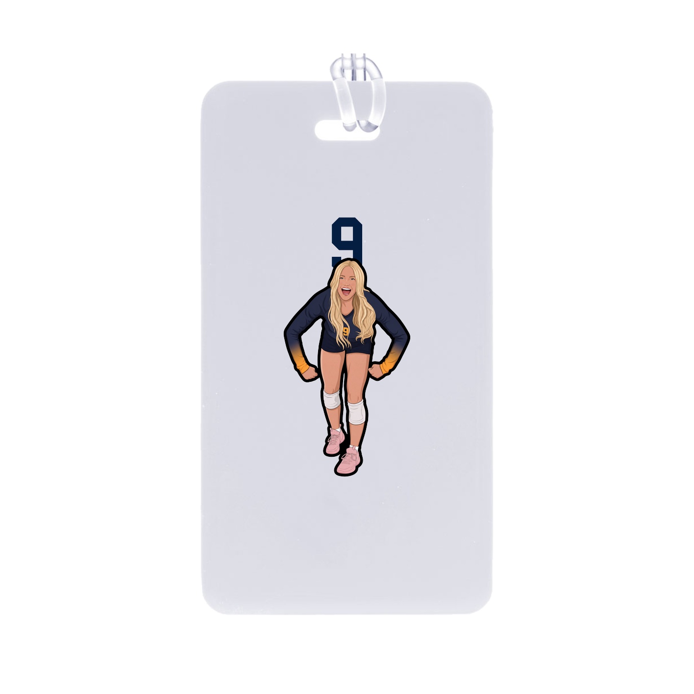 Bag Tag — Number Top in Classic