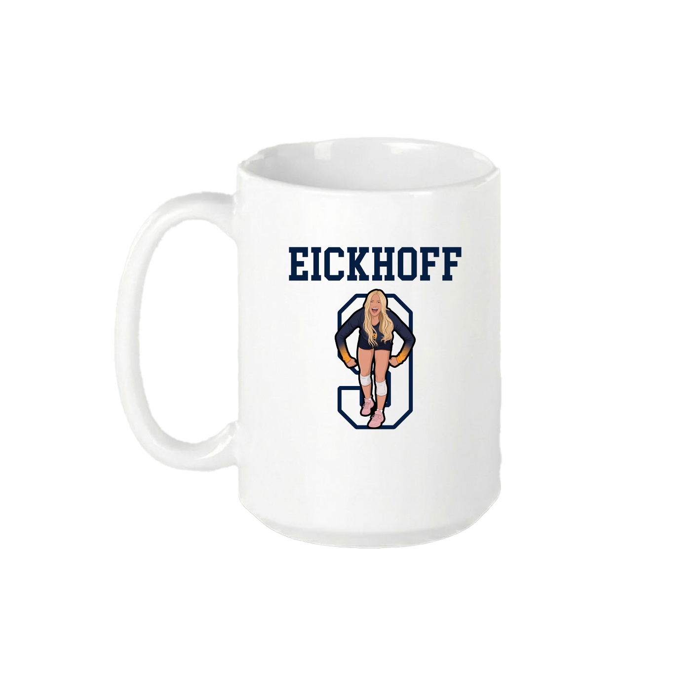 15oz Coffee Mug — Shirsey in White