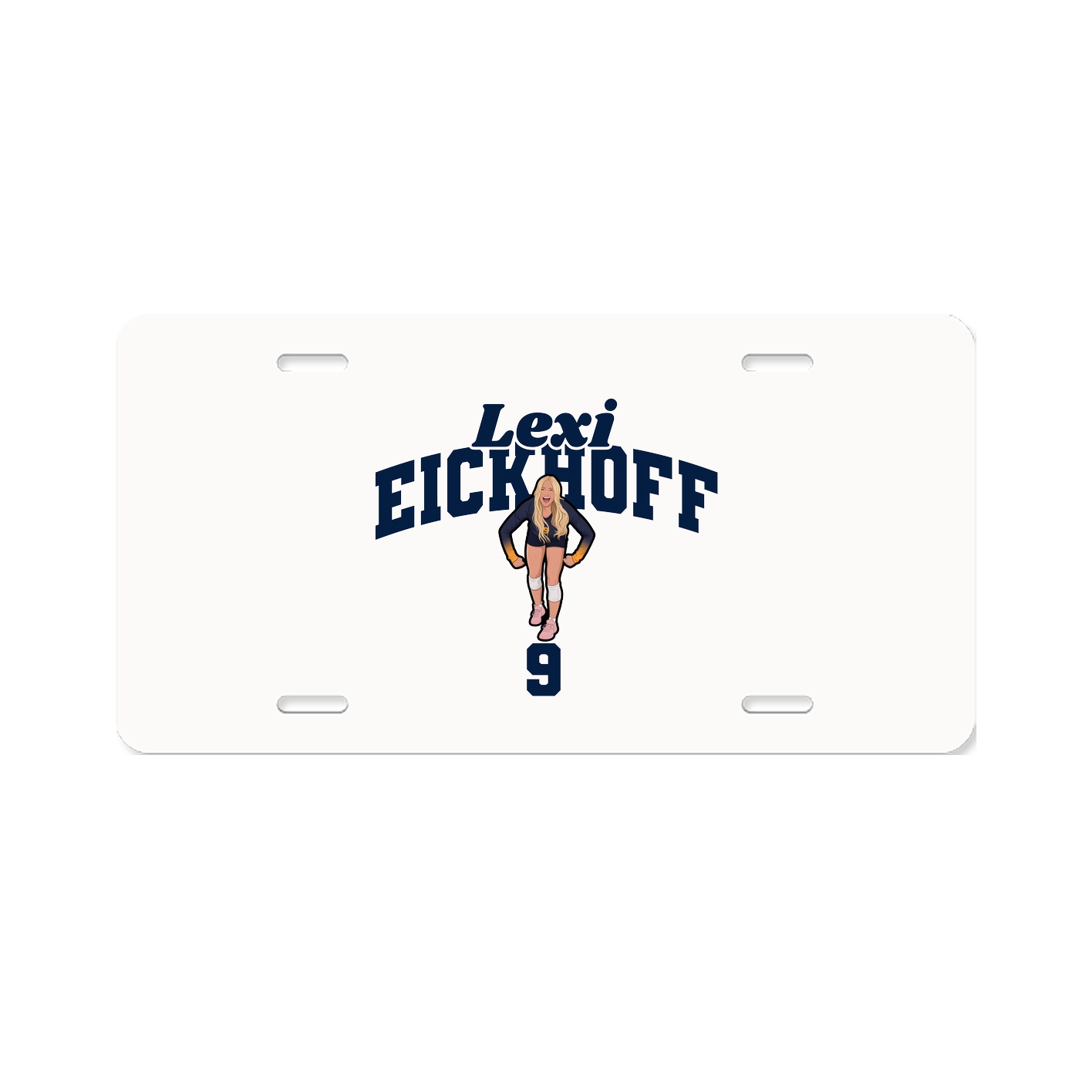 License Plate — Signature Arch in Classic