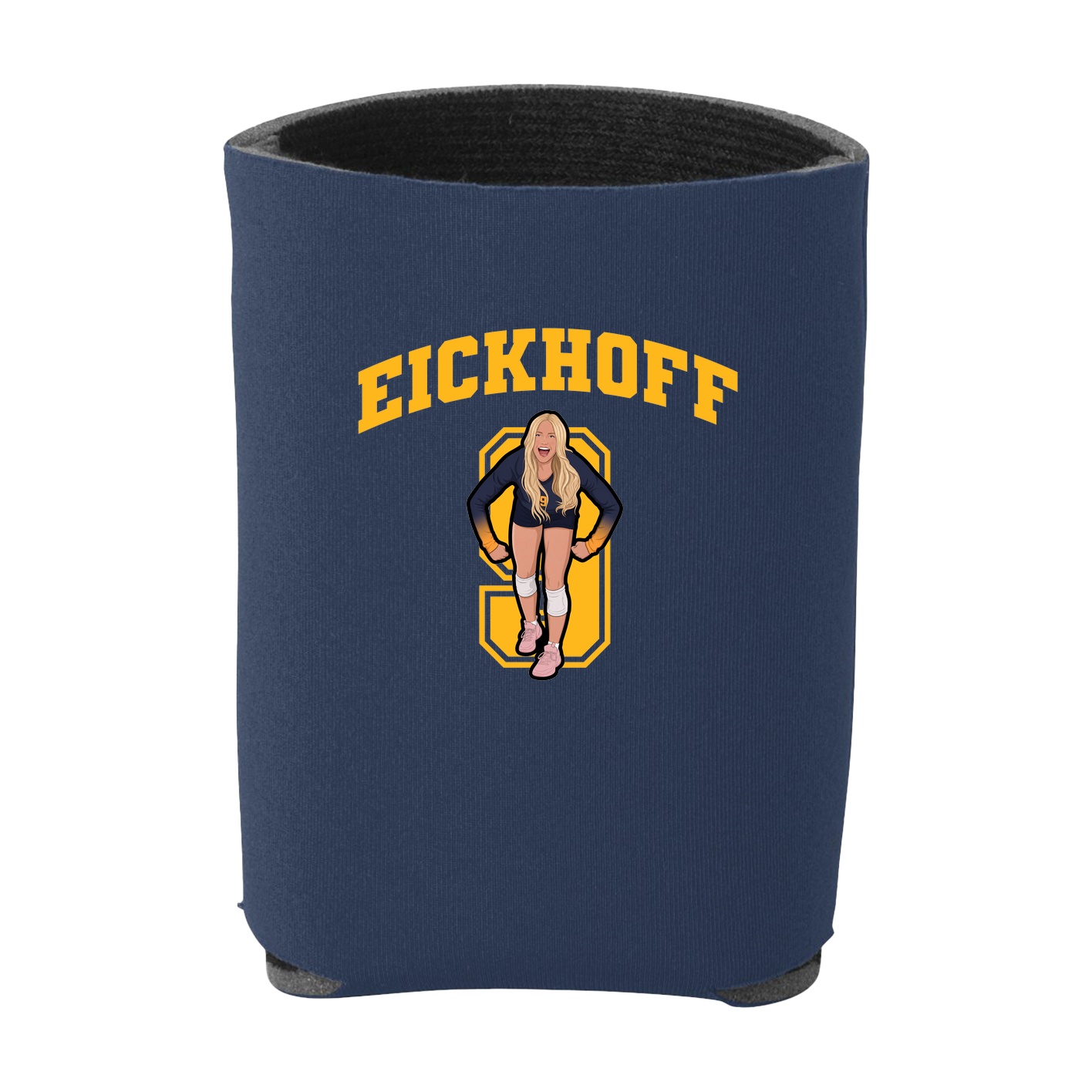 Can Holder — Number in Navy