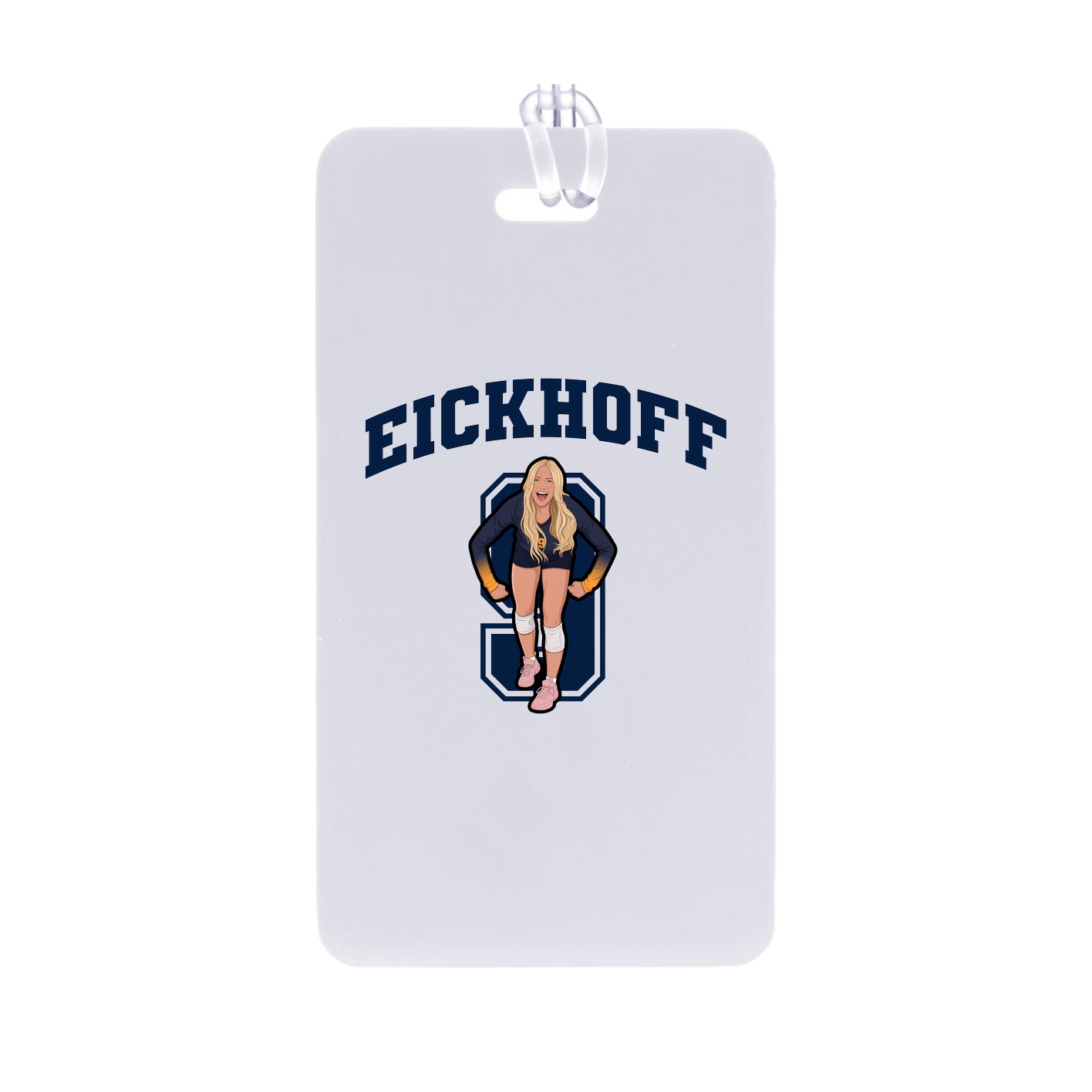 Bag Tag — Number in Classic