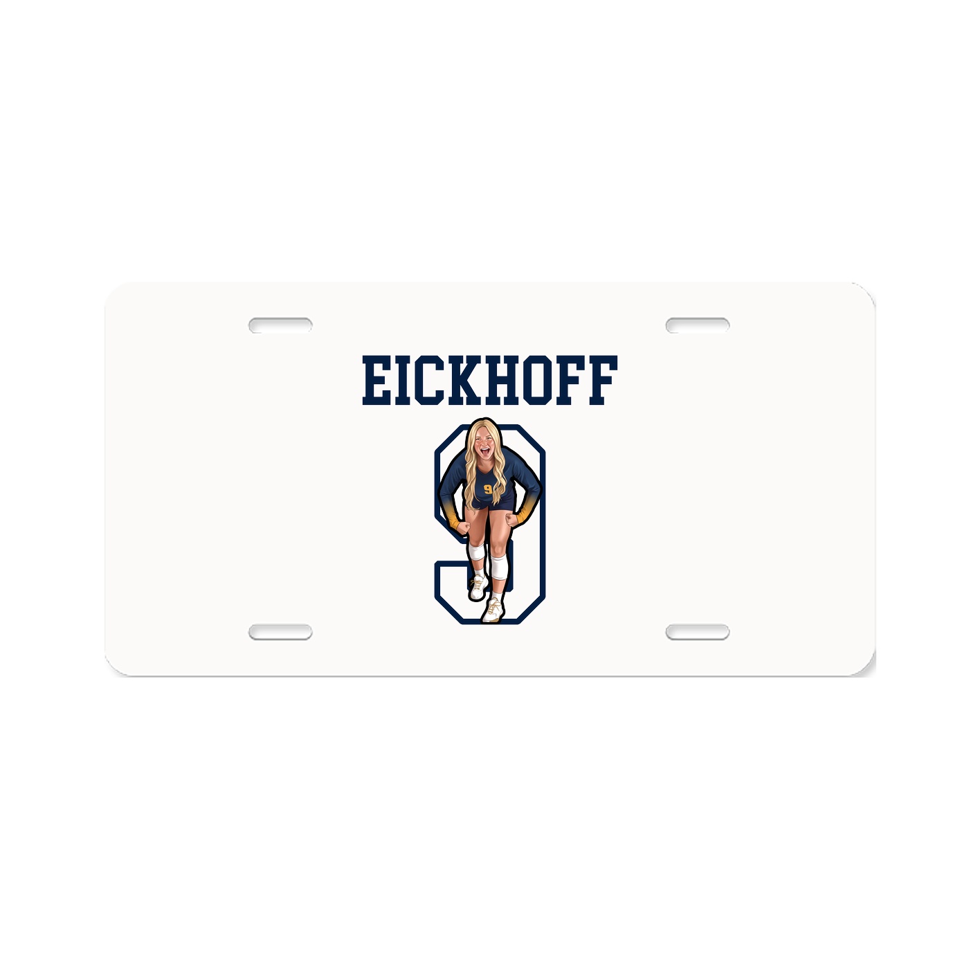 License Plate — Shirsey in Classic