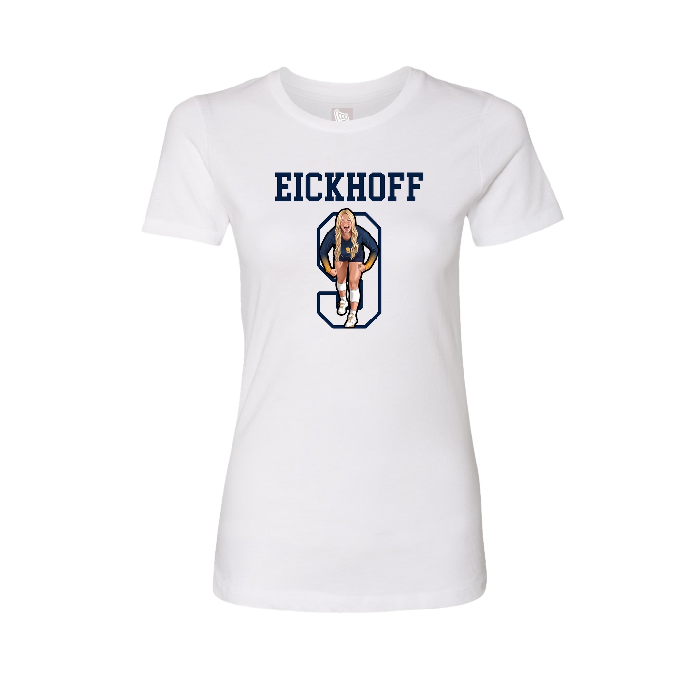 Fitted Women's Tee — Shirsey in White