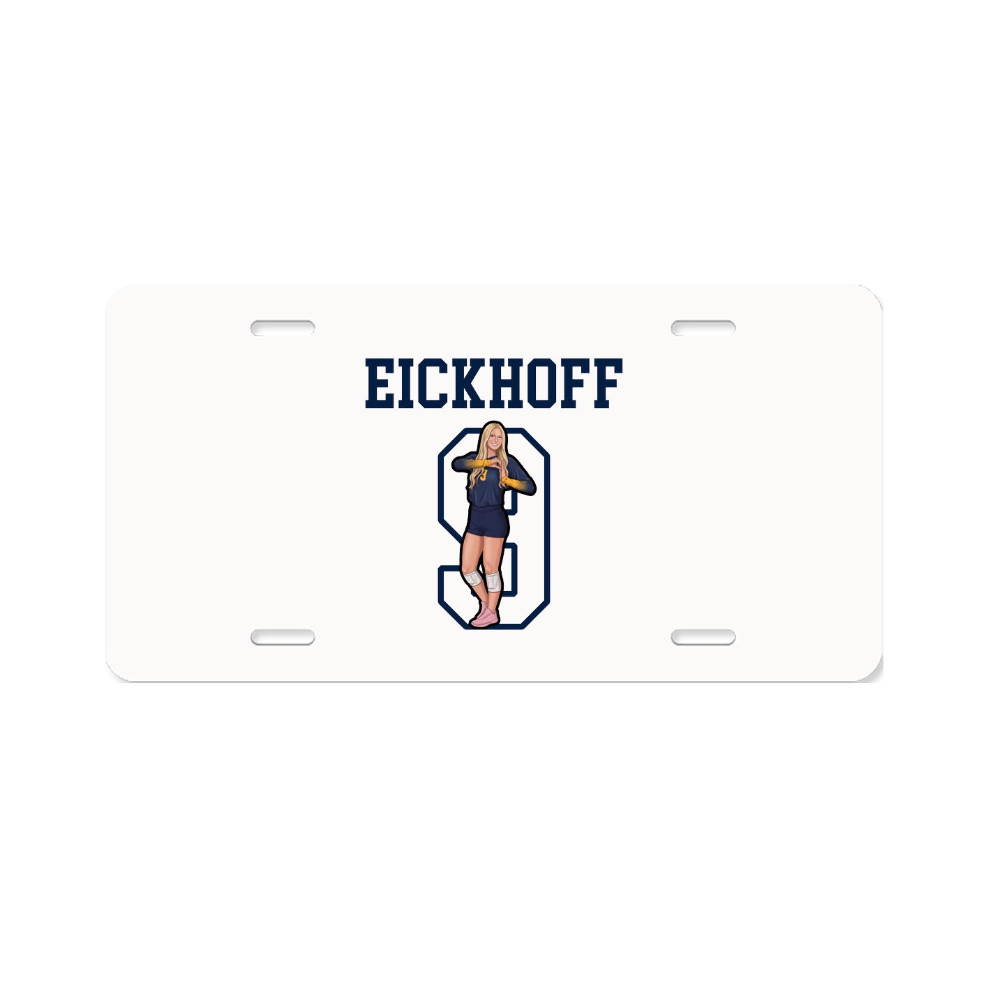 License Plate — Shirsey in Classic