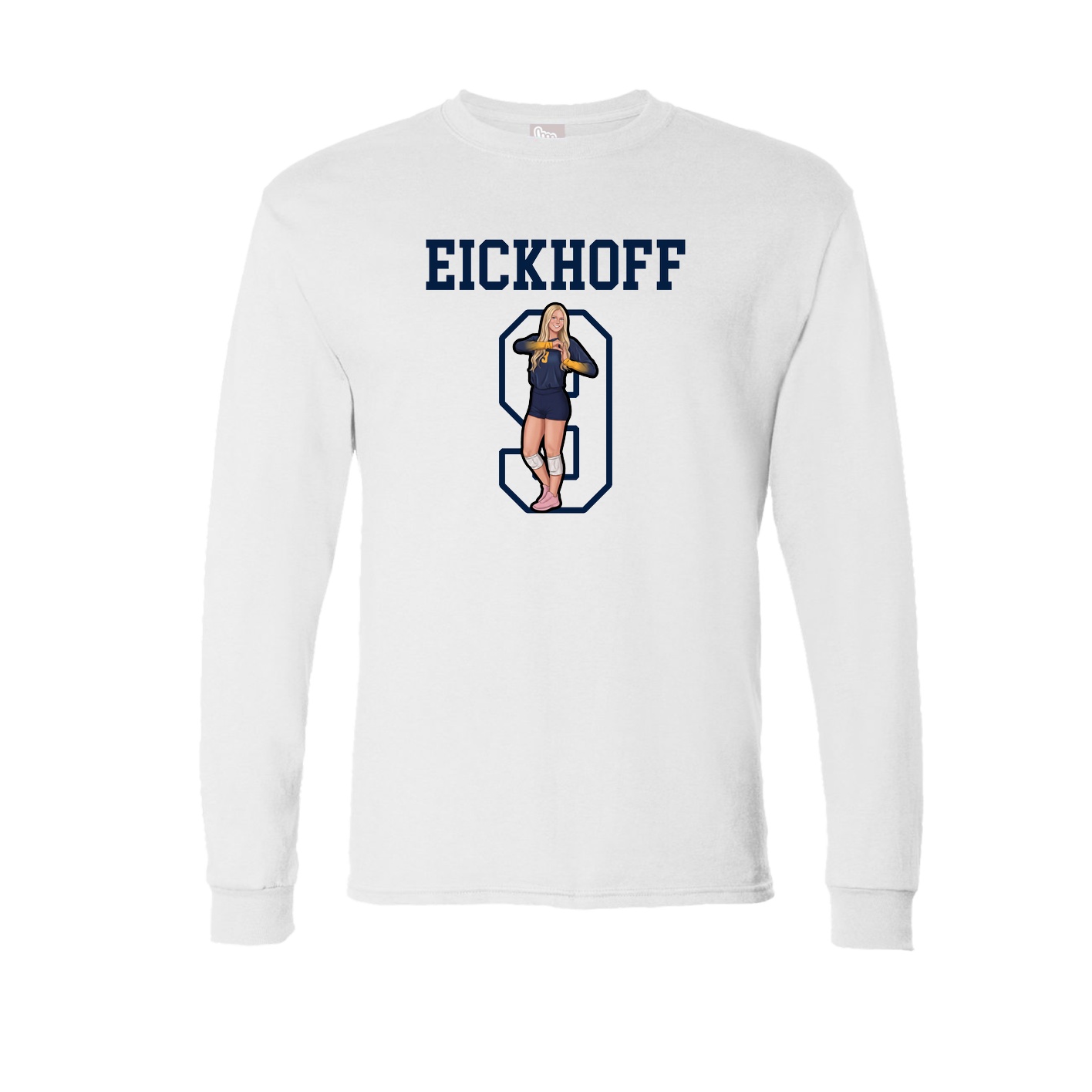 Long Sleeve Tee — Shirsey in White