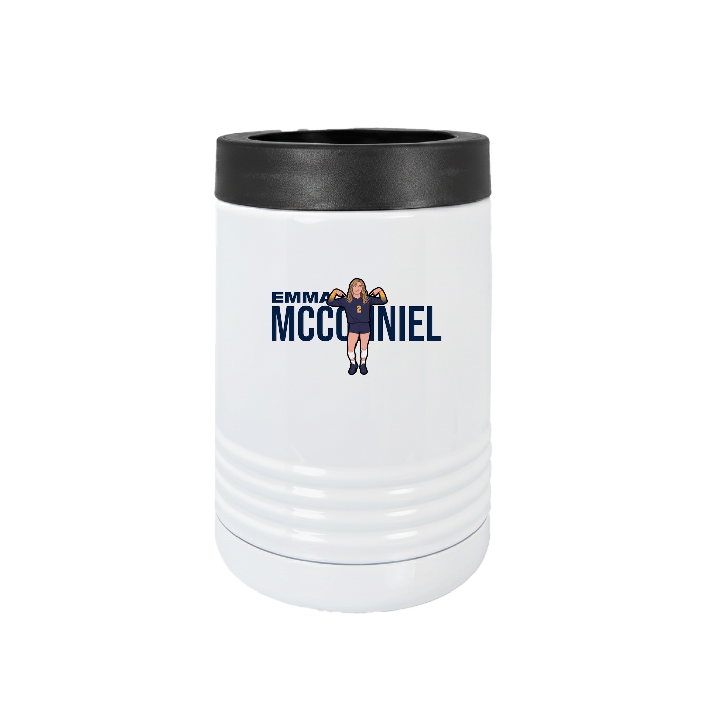 Beverage Holder — Player Name in White