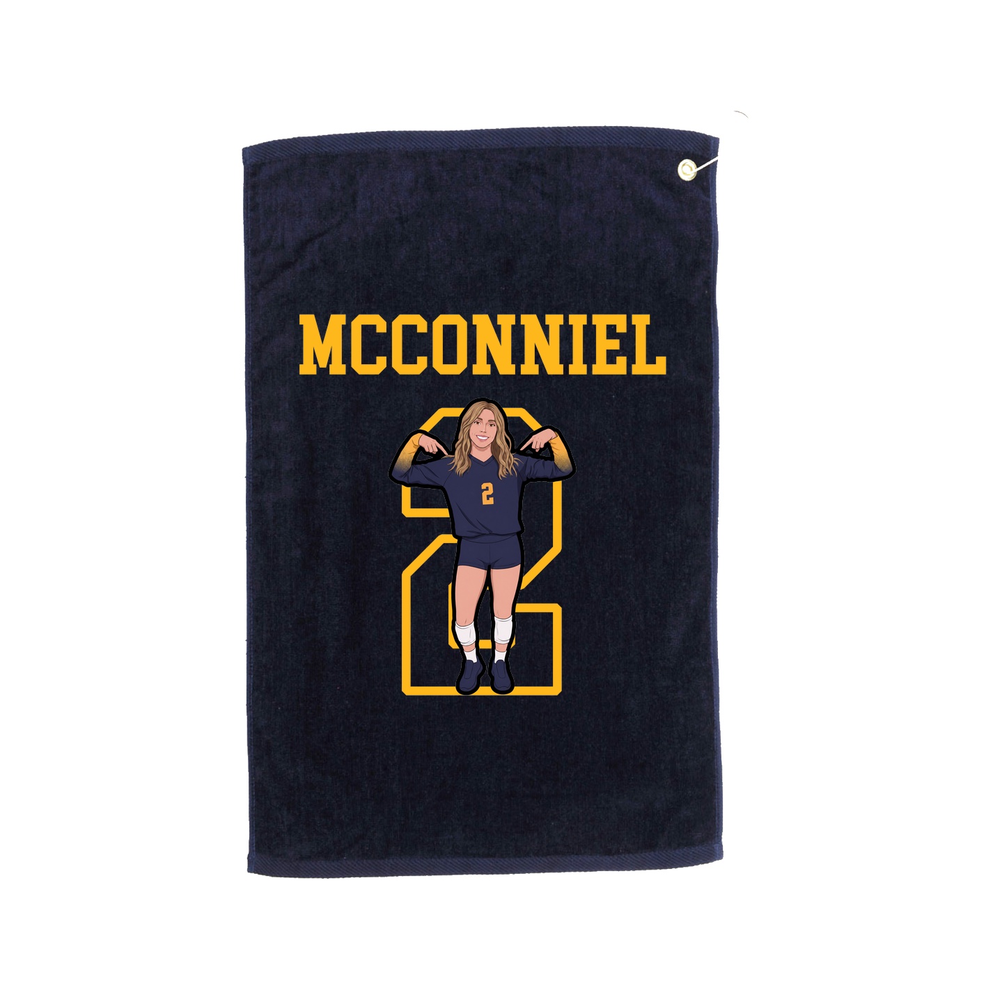 Golf Towel — Shirsey in Navy