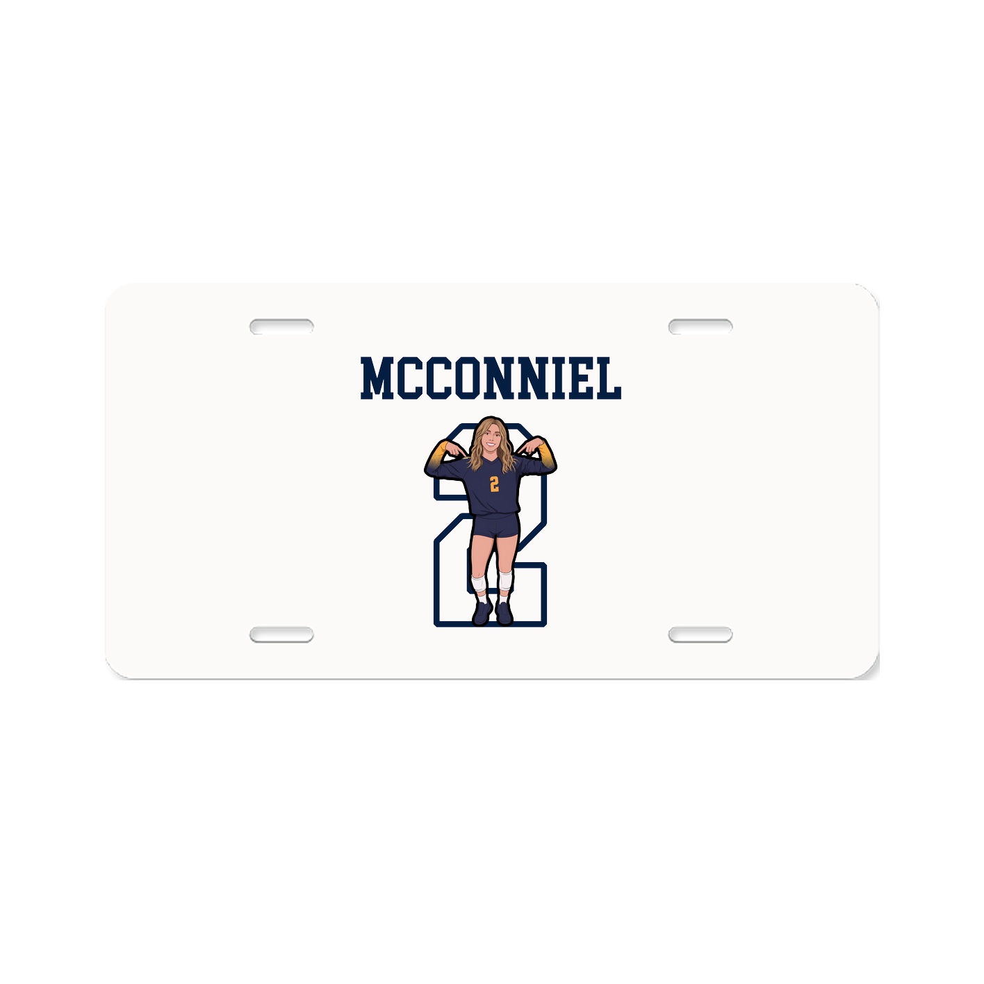 License Plate — Shirsey in Classic