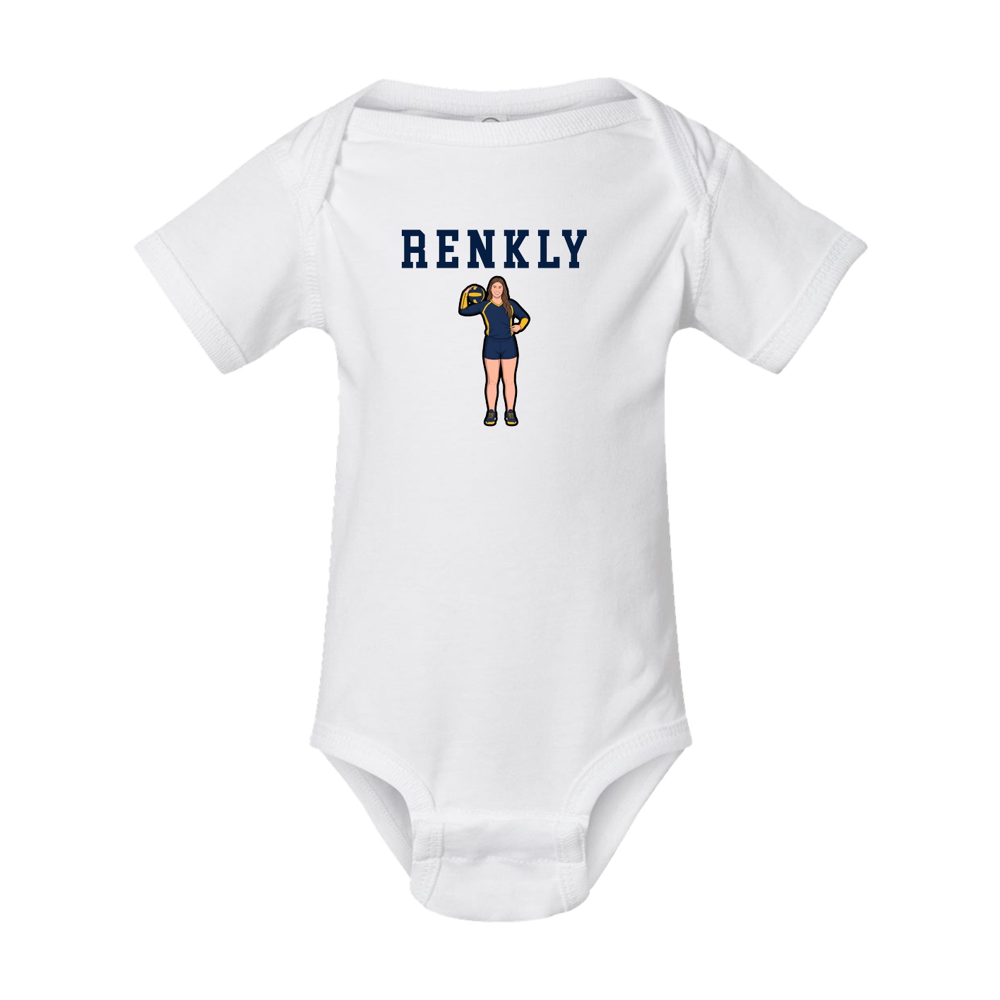 Baby Onesie — Shirsey in White