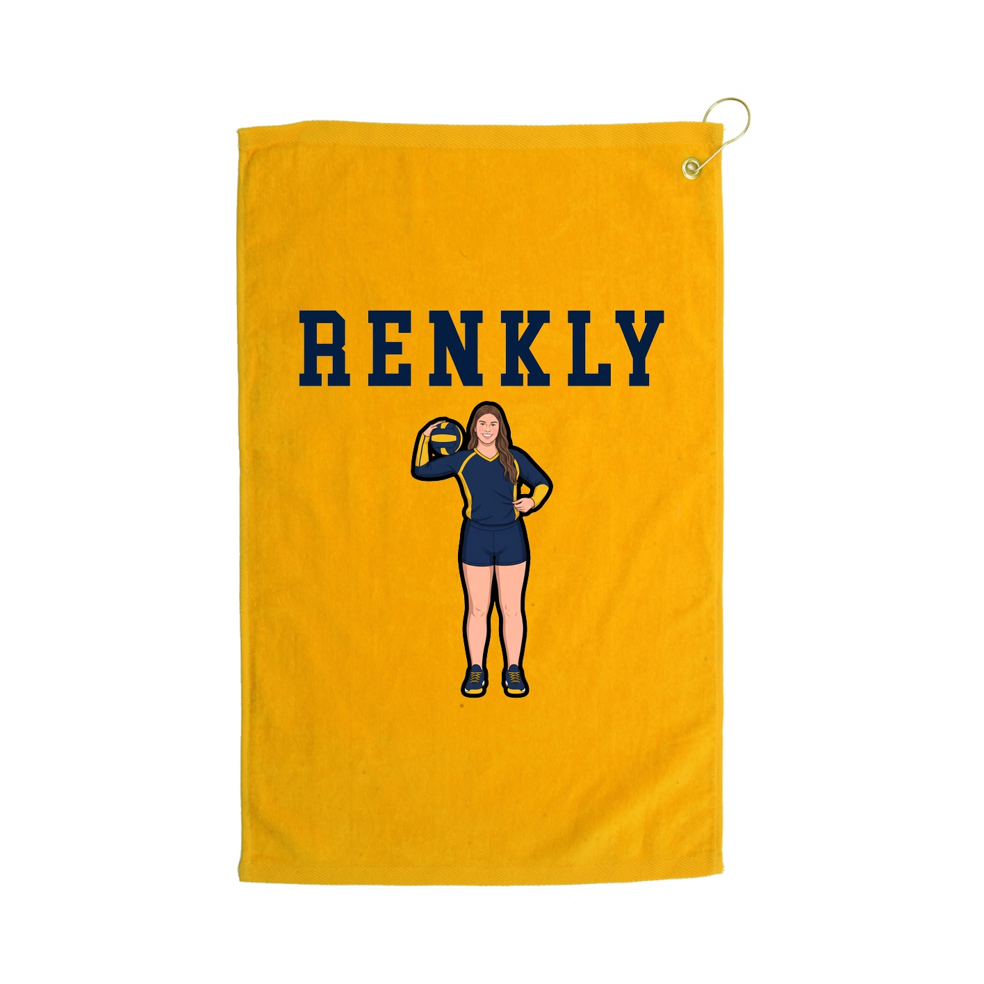 Golf Towel — Shirsey in Gold