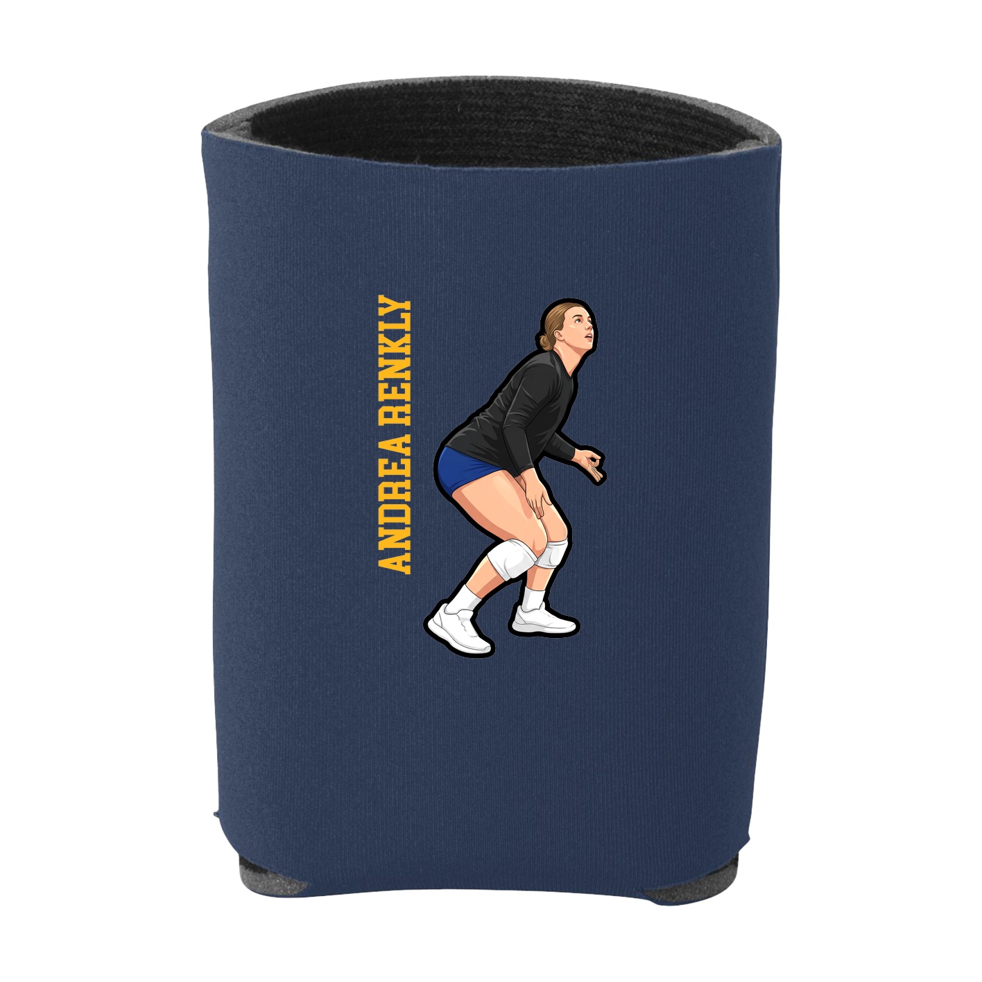 Can Holder — Name Vertical in Navy