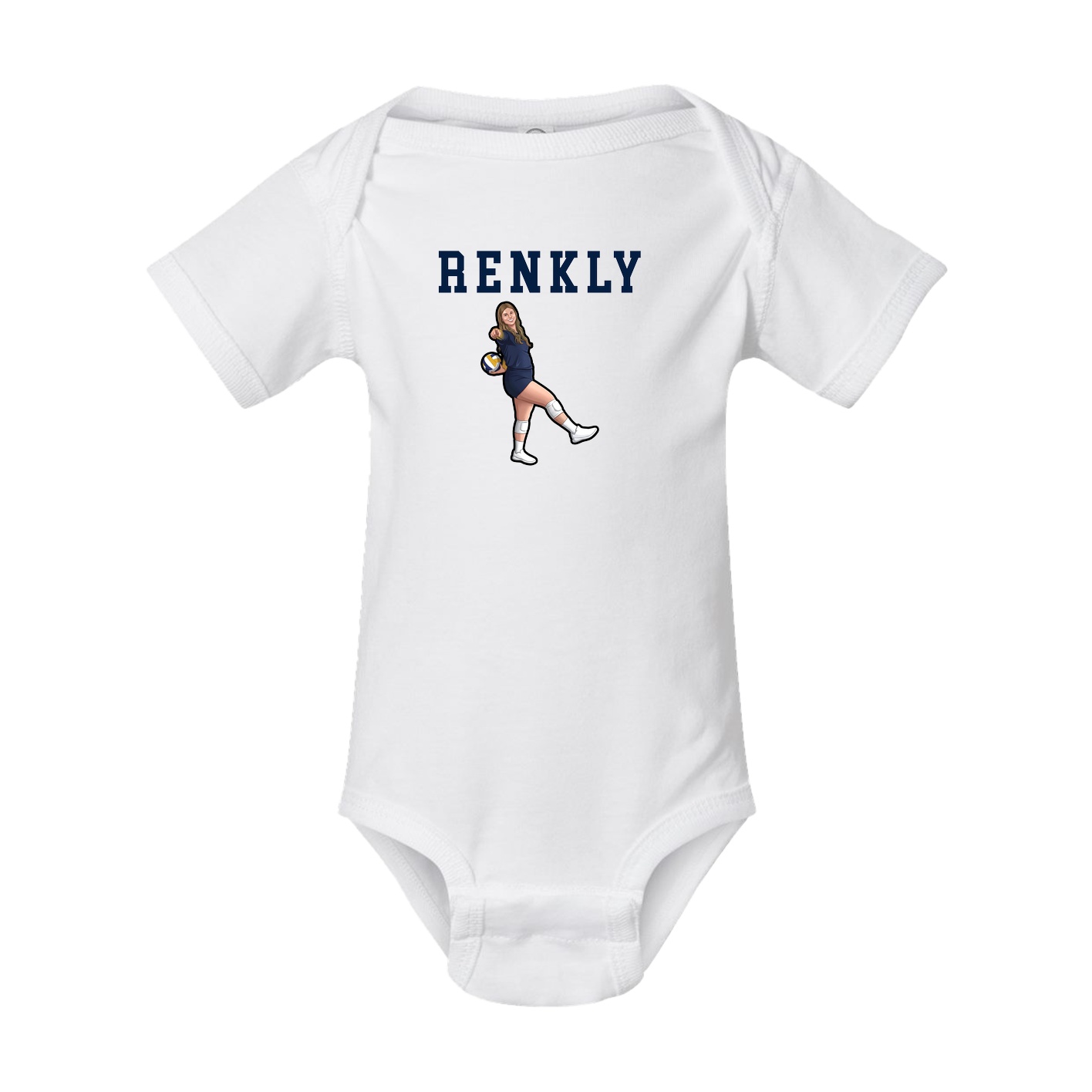Baby Onesie — Shirsey in White