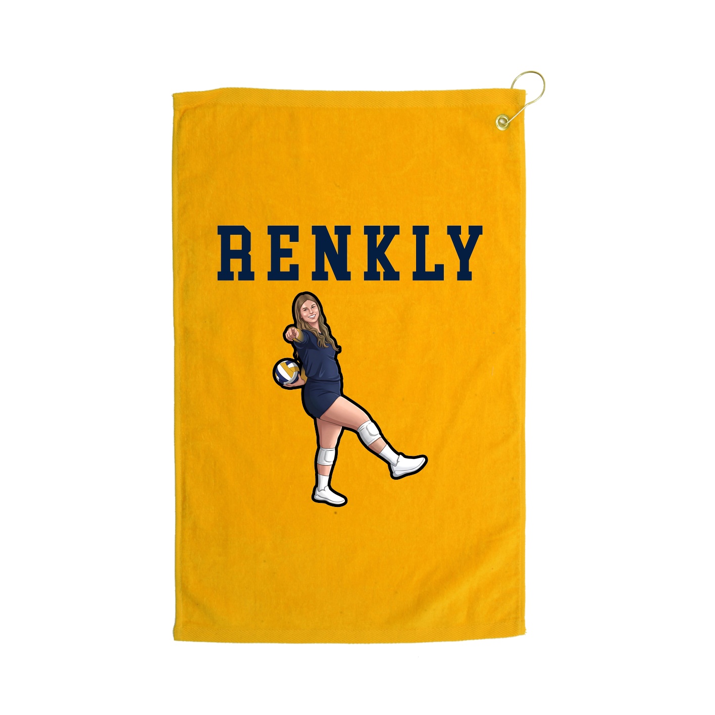 Golf Towel — Shirsey in Gold
