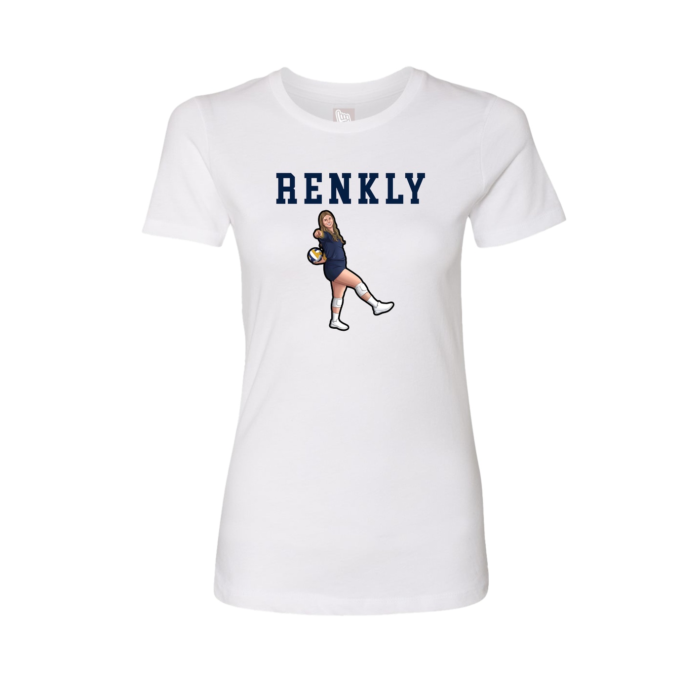 Fitted Women's Tee — Shirsey in White