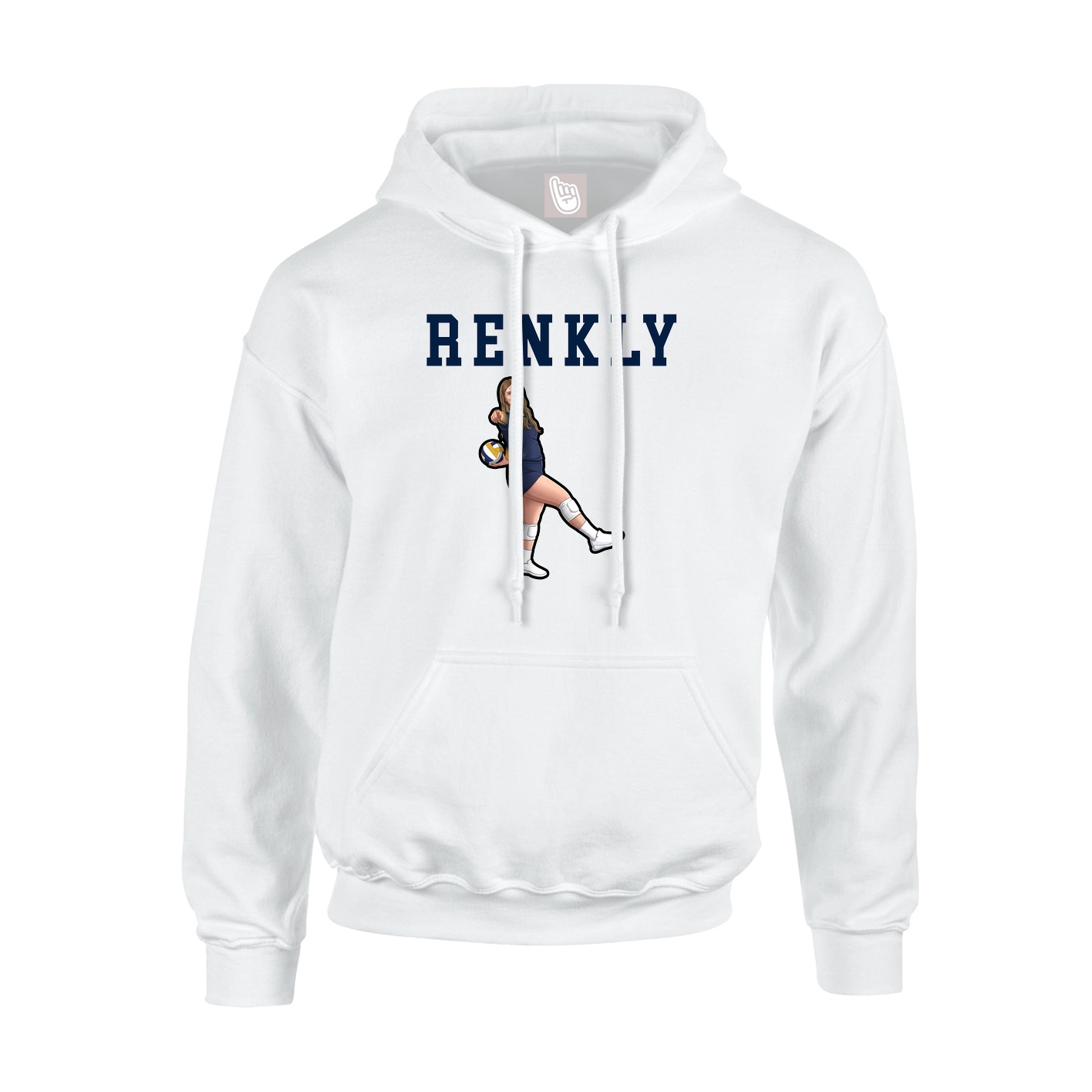 Youth Hoodie — Shirsey in White