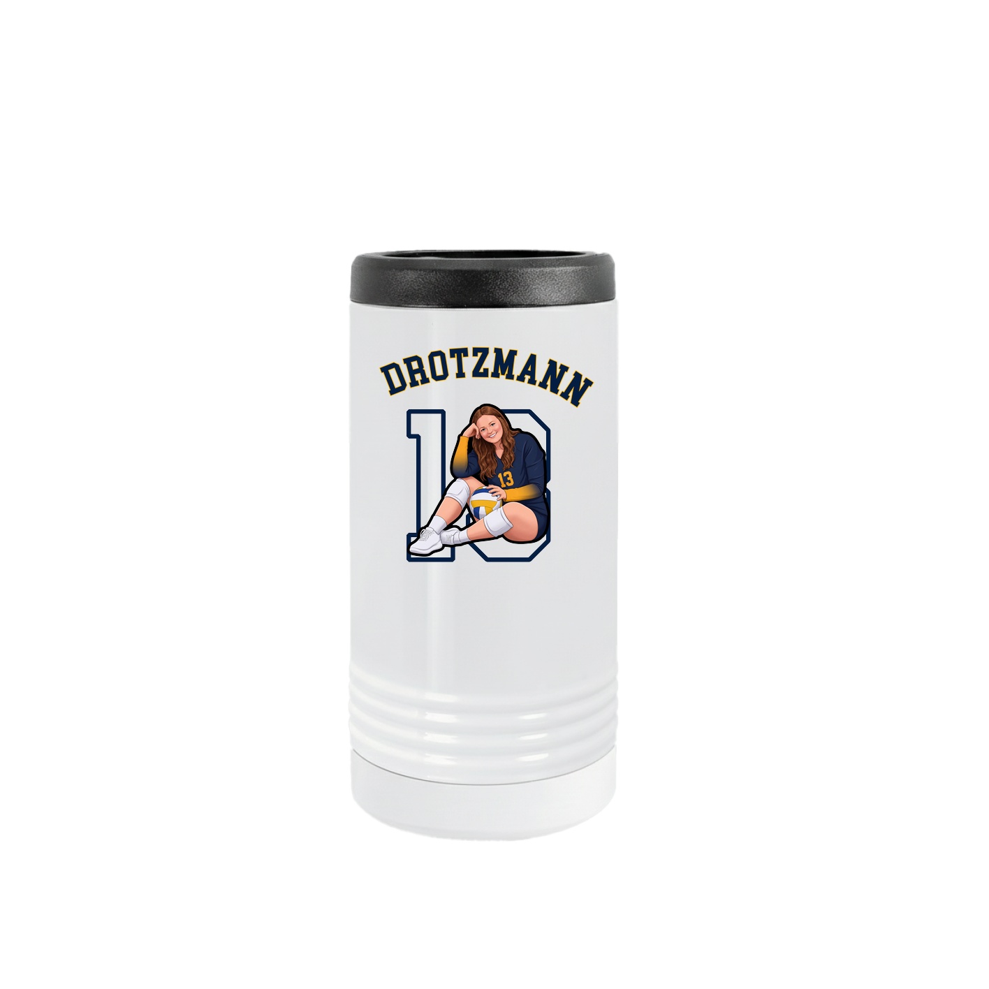 Slim Beverage Holder — Shirsey Arch in White