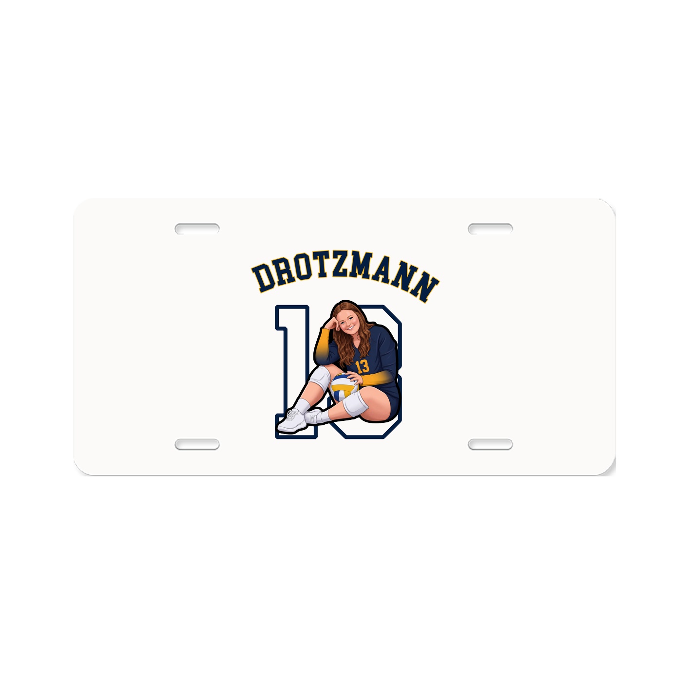 License Plate — Shirsey Arch in Classic