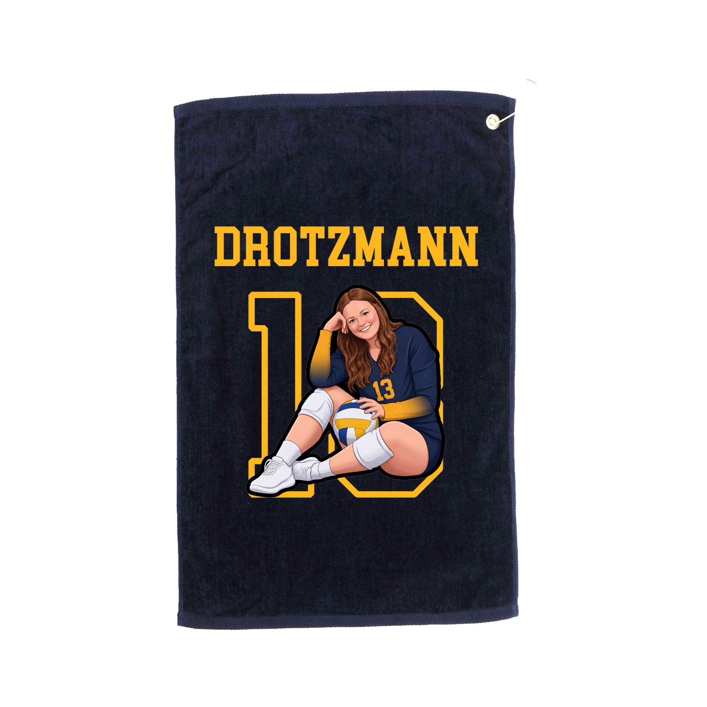 Golf Towel — Shirsey in Navy