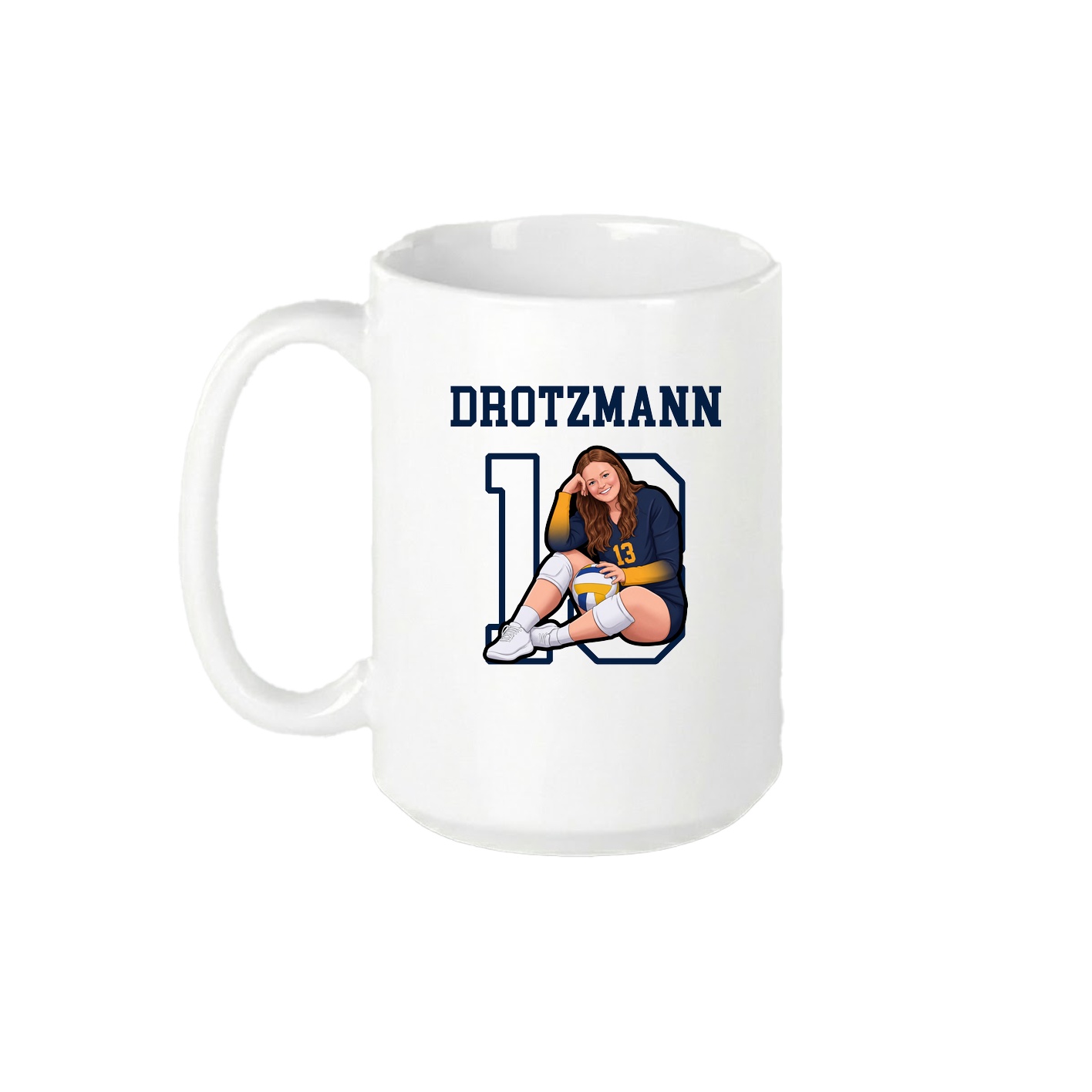 15oz Coffee Mug — Shirsey in White