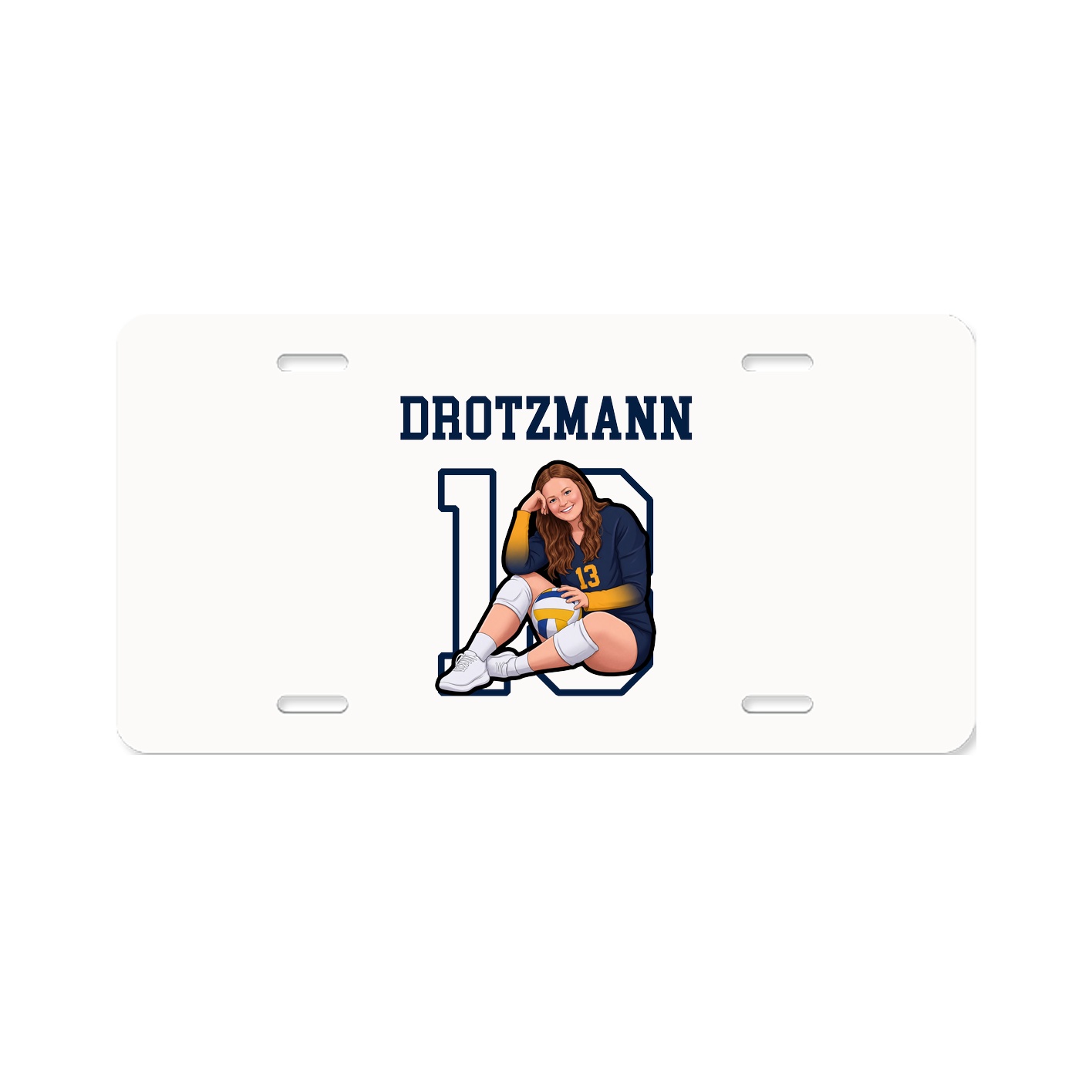 License Plate — Shirsey in Classic