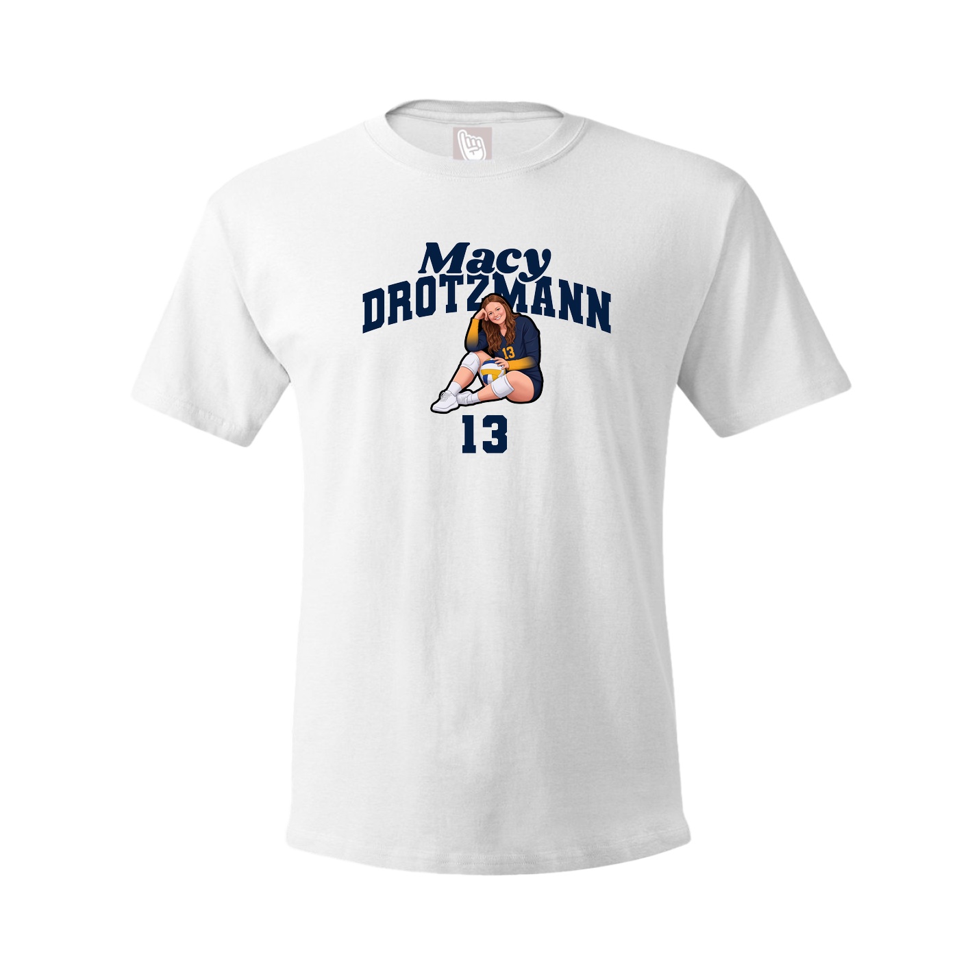 Tee — Signature Arch in White