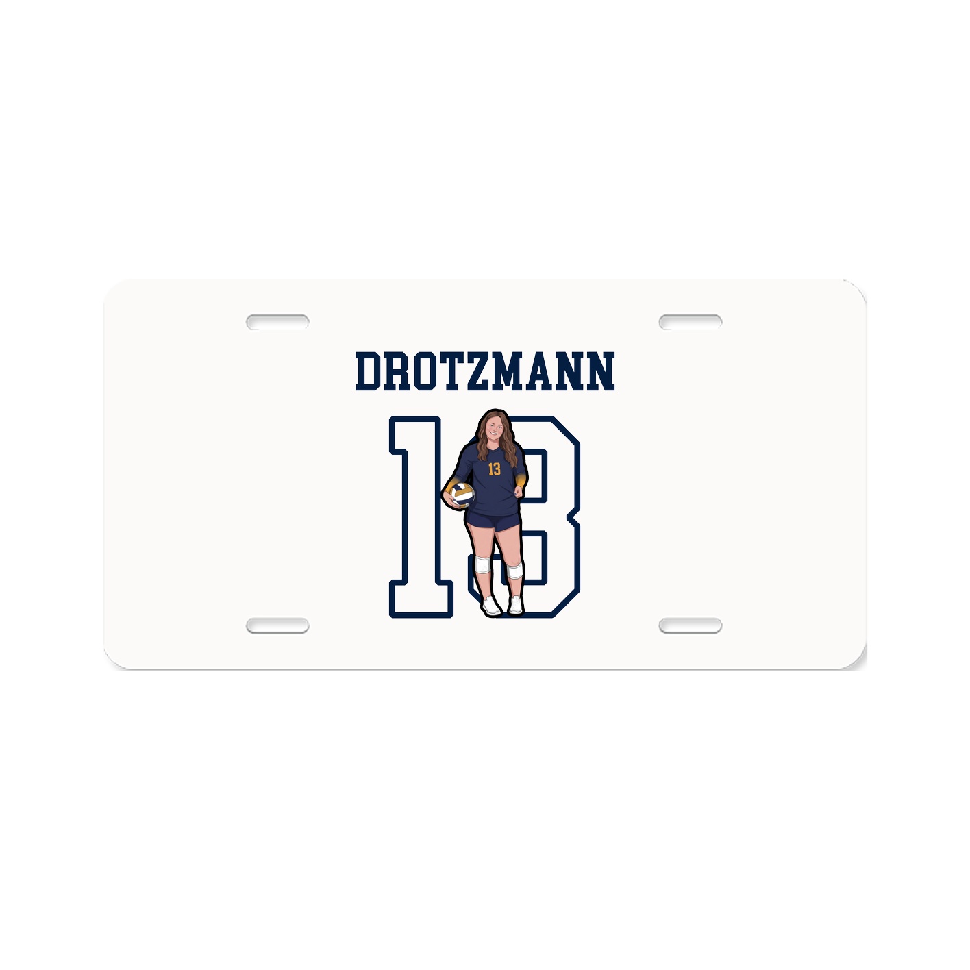 License Plate — Shirsey in Classic