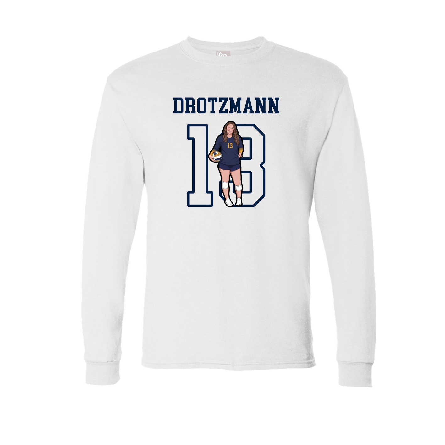 Long Sleeve Tee — Shirsey in White