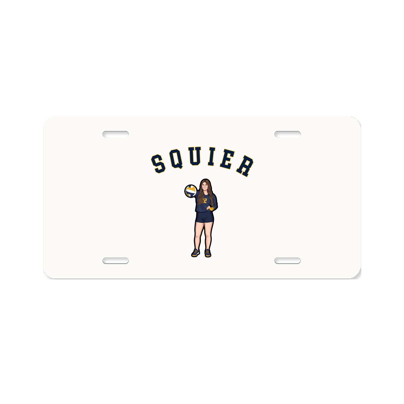 License Plate — Shirsey Arch in Classic
