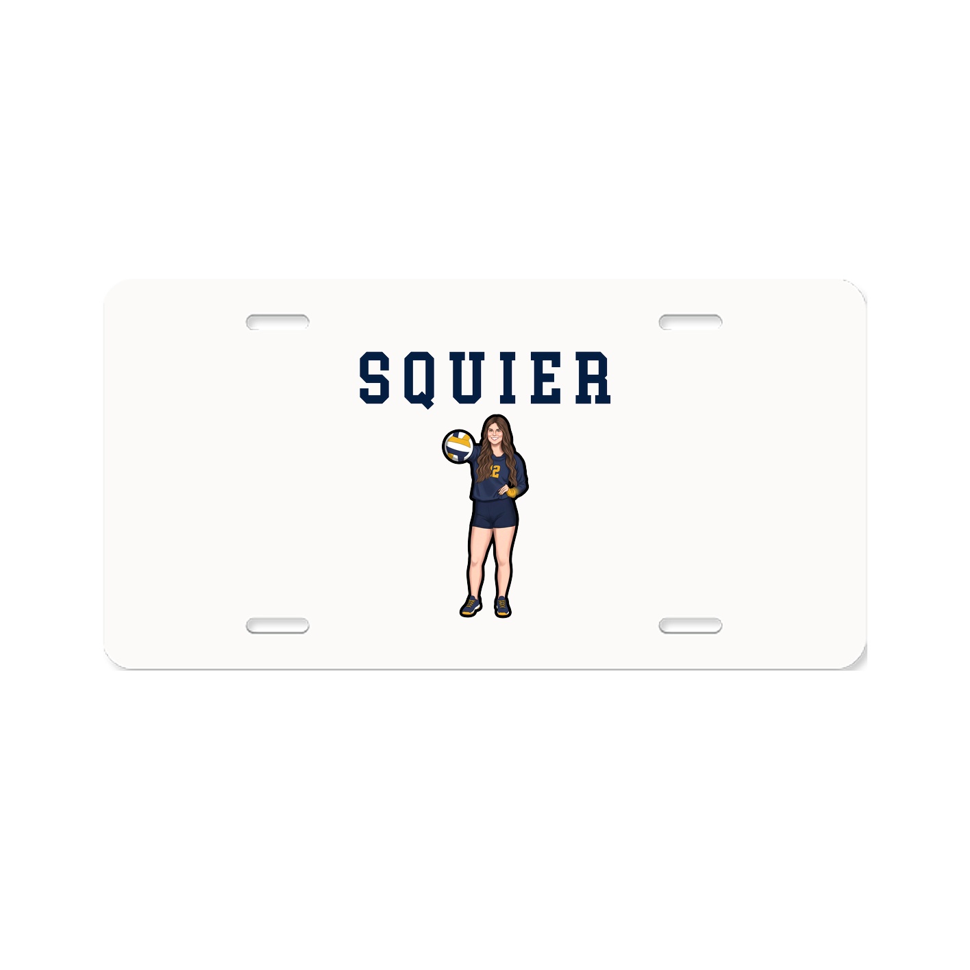 License Plate — Shirsey in Classic