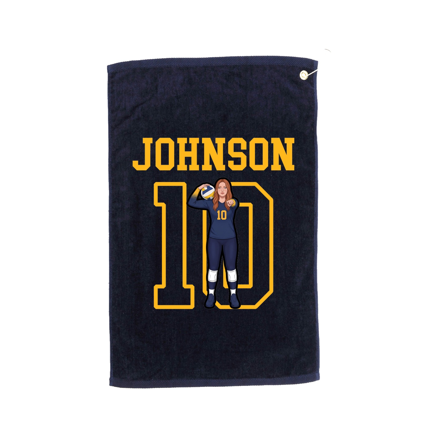 Golf Towel — Shirsey in Navy