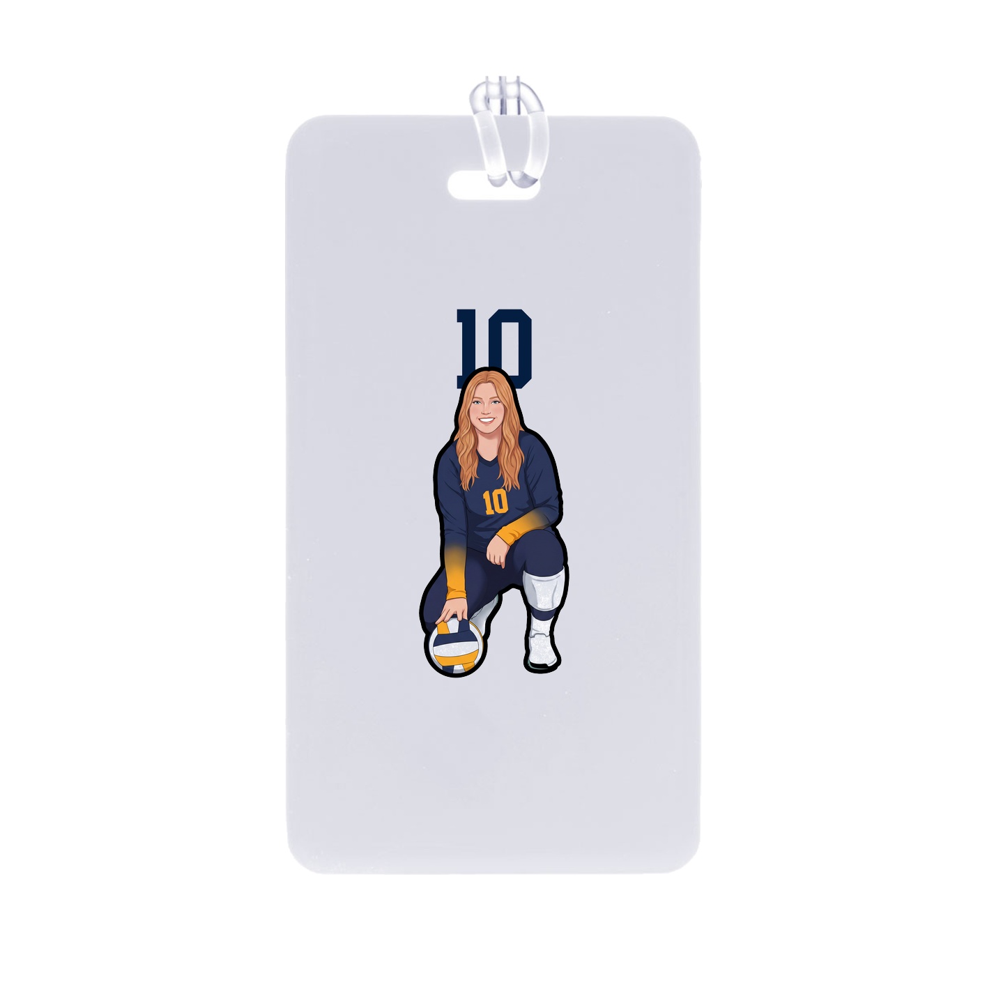 Bag Tag — Number Top in Classic