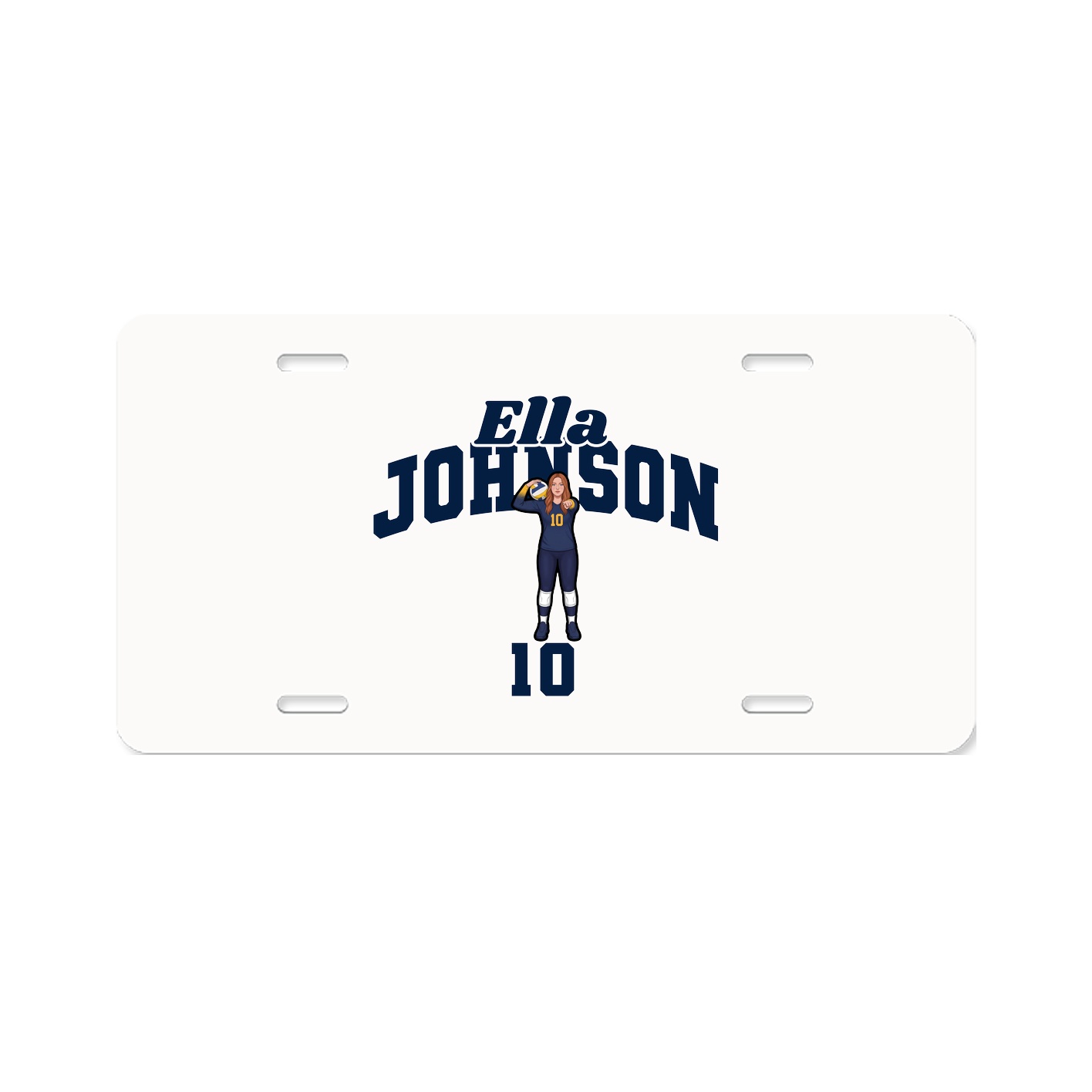License Plate — Signature Arch in Classic